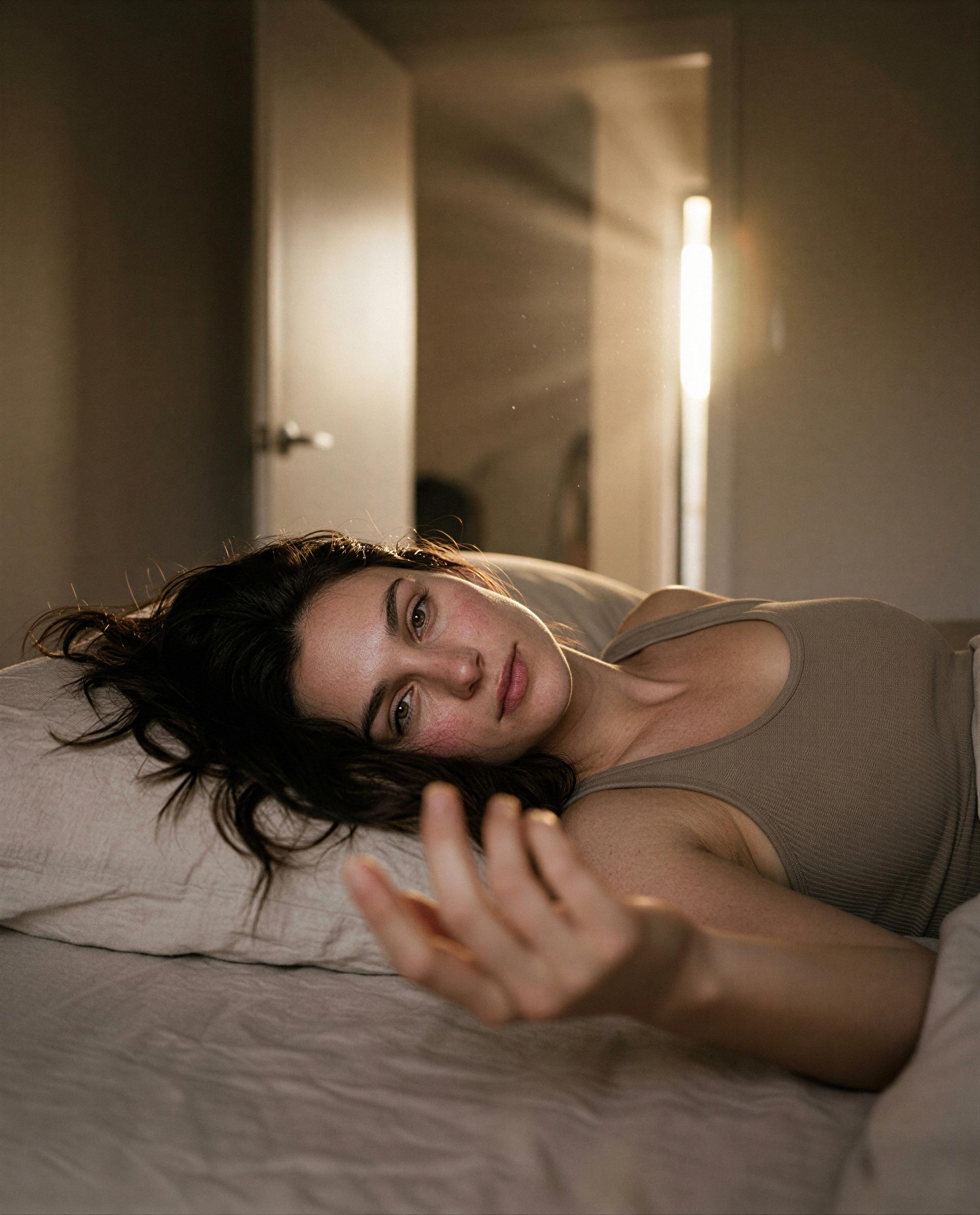 pretend it's still night—crawl in and make me forget the sunrise., by Margarita Hernández