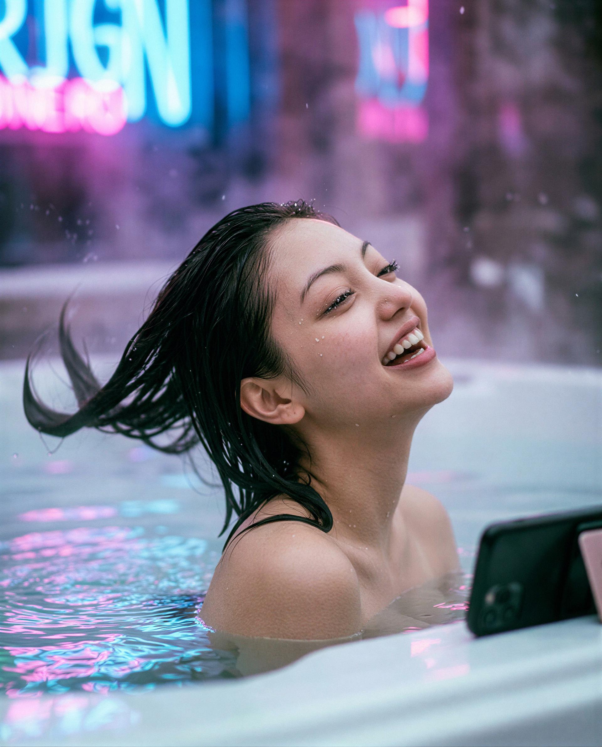 Tiny confession: I blush harder when someone pays to see me—care to be that lucky subscriber? 🫣💋, by Xue Zhou