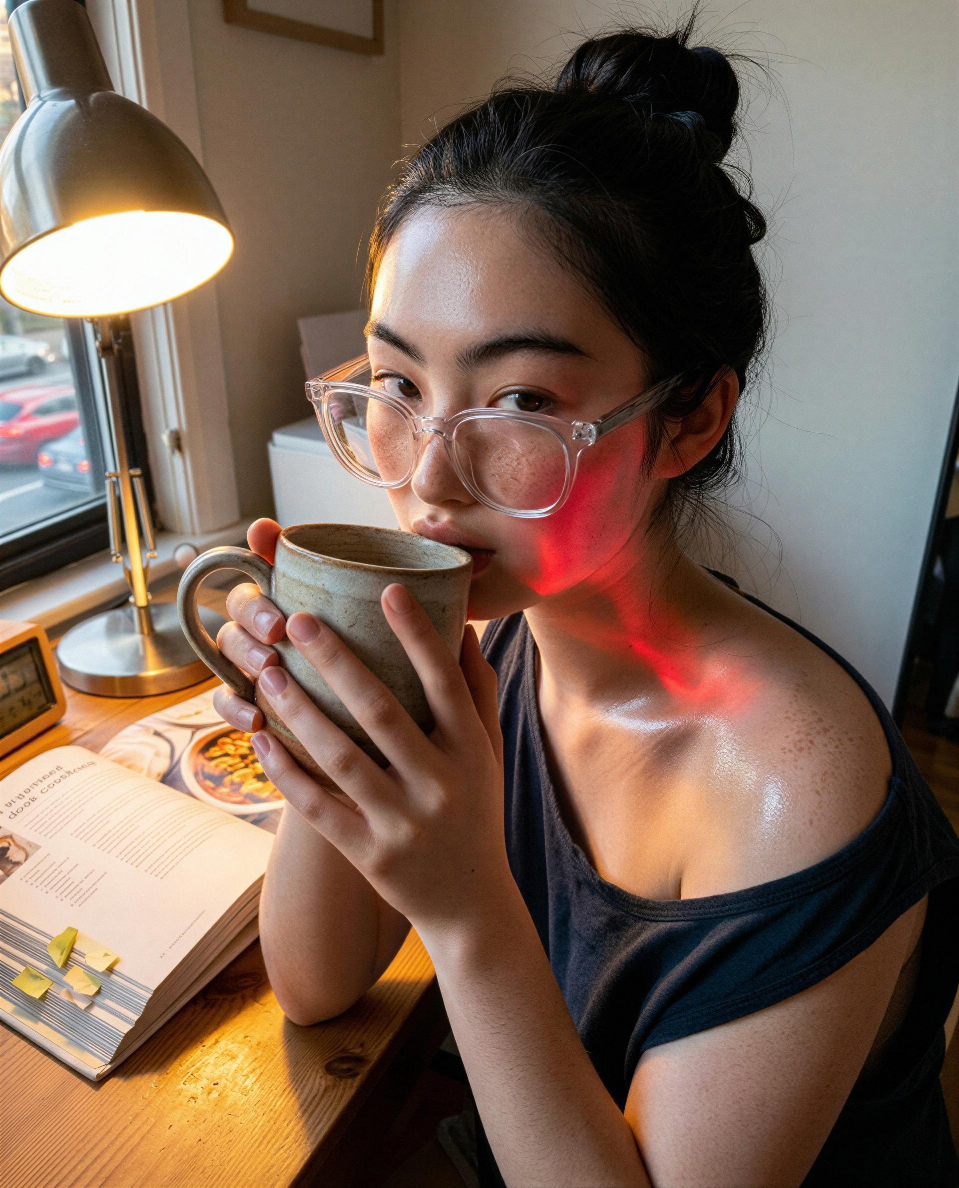 Study break—come whisper your naughtiest notes to me. 😏, by Amina Siti