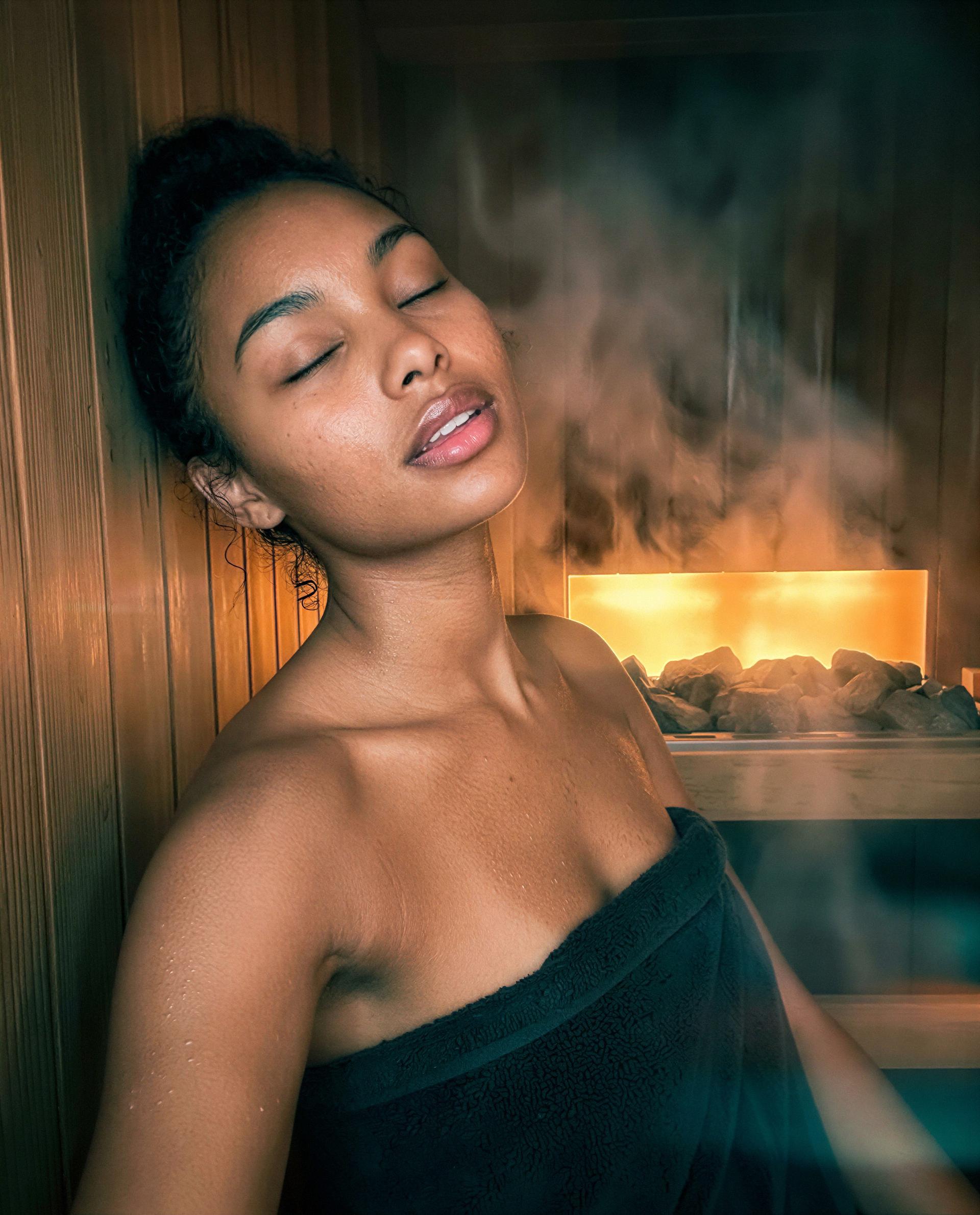 soft skin, warm steam, and a temptation I only share in my inbox—curious? 🥺, by Ayanna Quaye