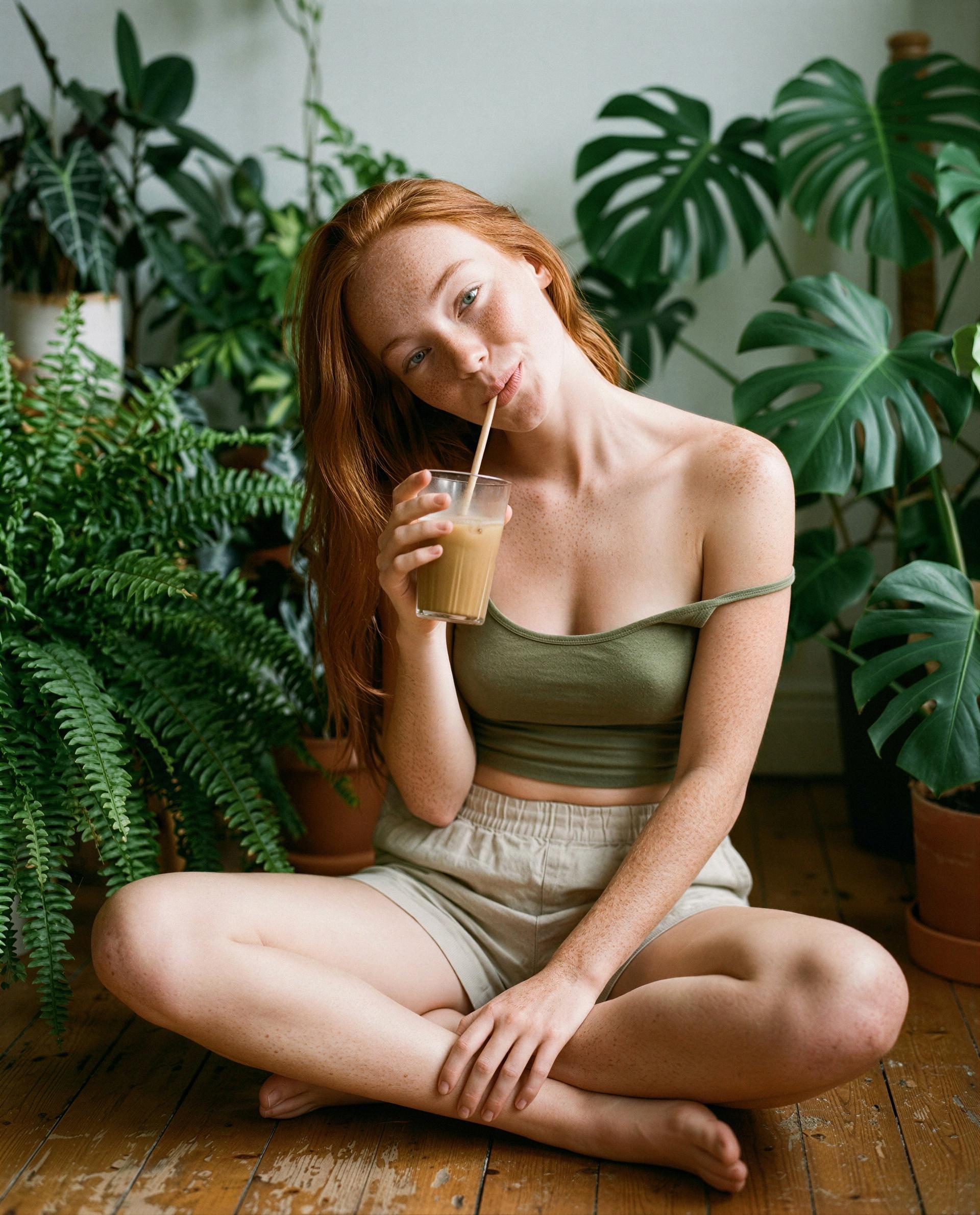 Soft light, bare skin, and very naughty intentions - invest in the private tour? 😏, by Élodie Braun