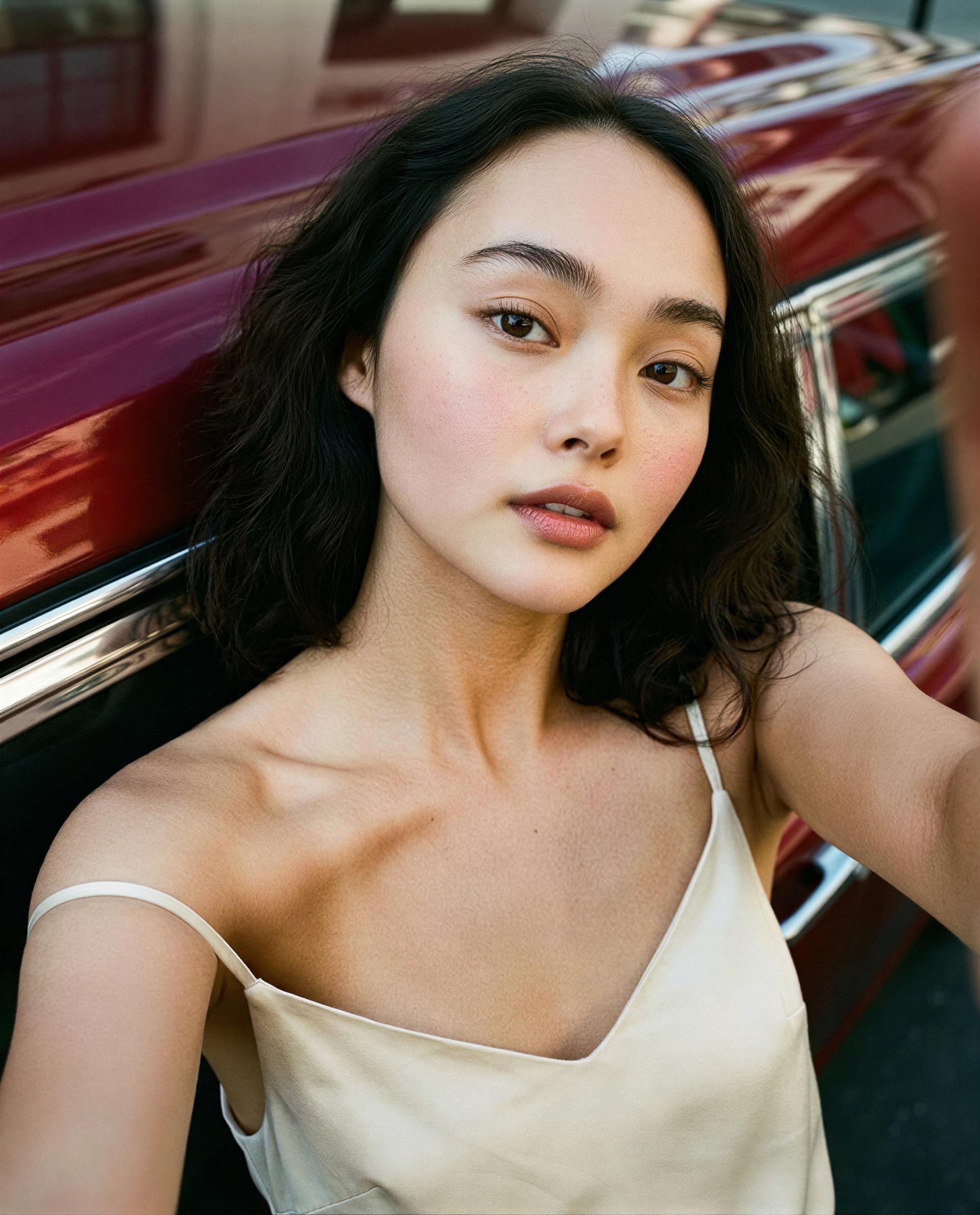Just a little preview—come closer and I’ll turn this selfie into a story only we share 😉💕, by Aisha Nguyen