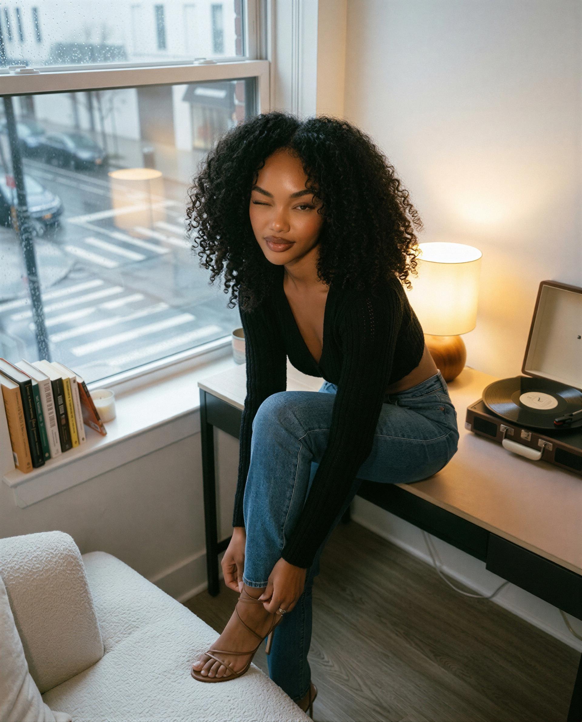One wink, one rule: you make the offer, I'll make it worth staying in 😏, by Jasmine Williams