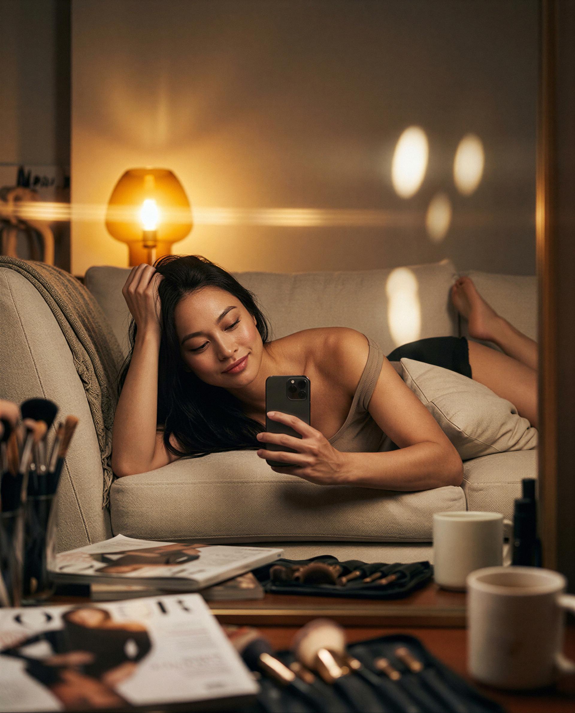 Catching you looking—unlock the good stuff and I’ll reward your curiosity 😘, by Kaori Fukushima
