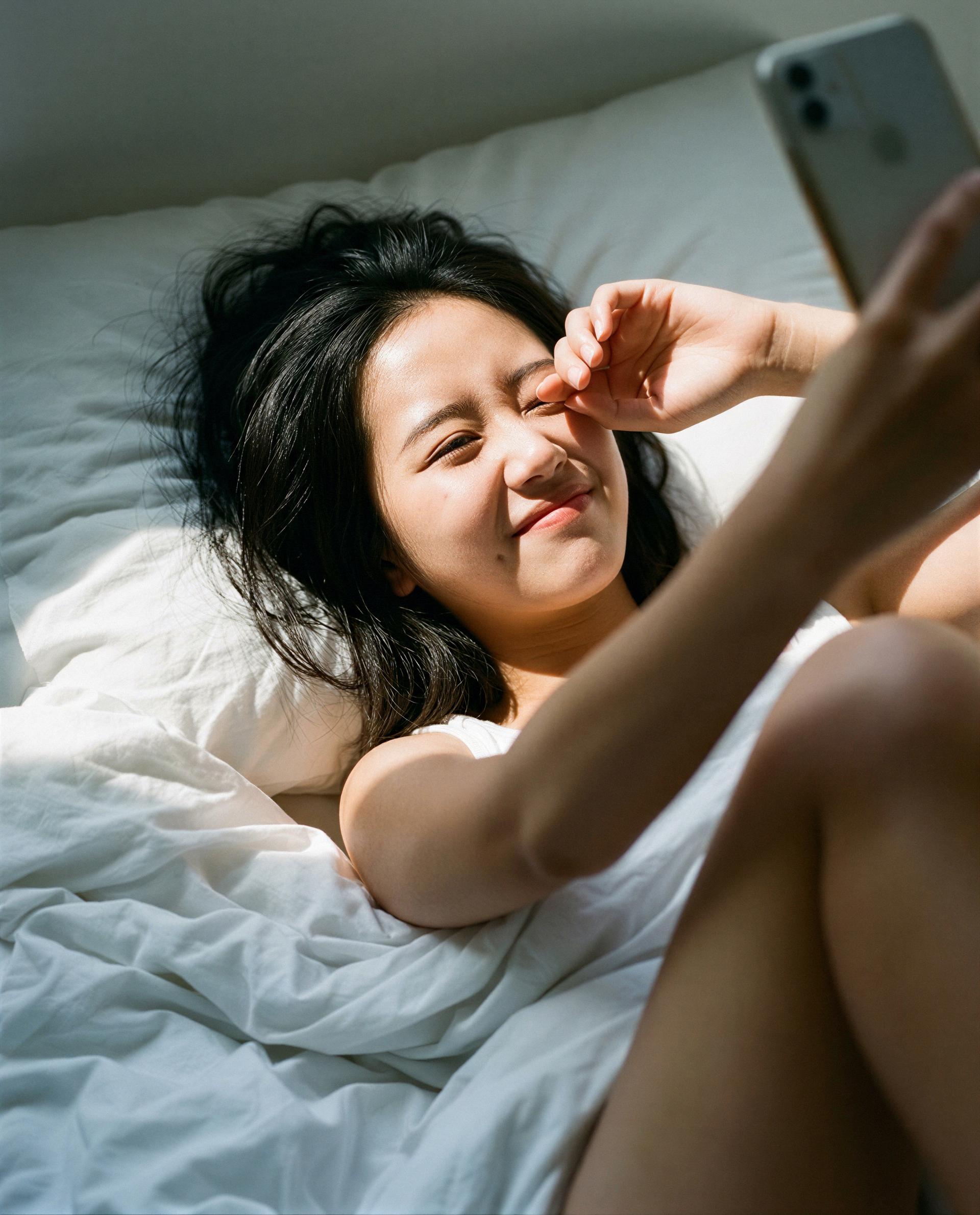 Bedhead and bad intentions - apply within for a private show 😘, by Lily Nguyen