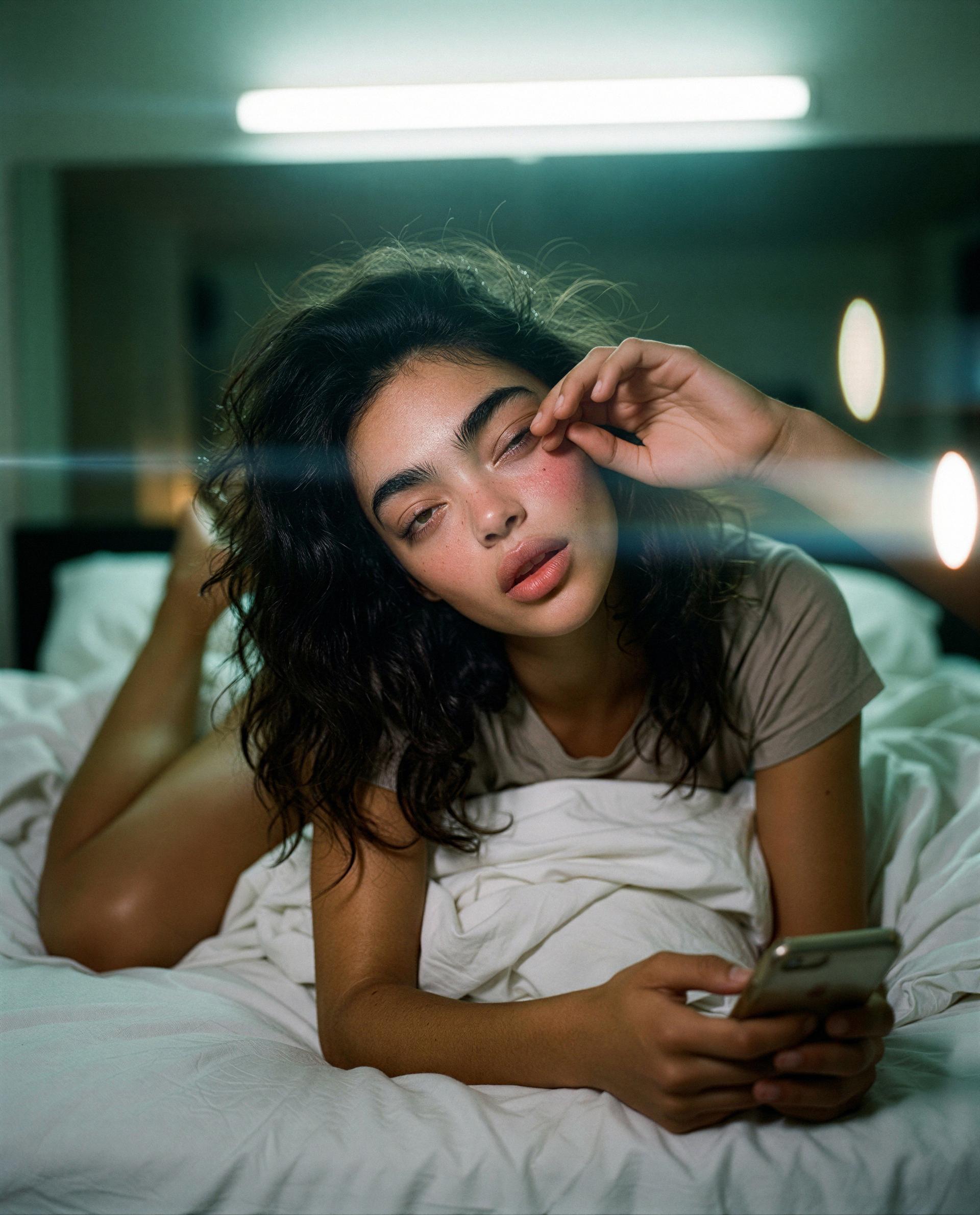 Late-night and soft in all the right places - text me something I can’t ignore 😘, by Faith White