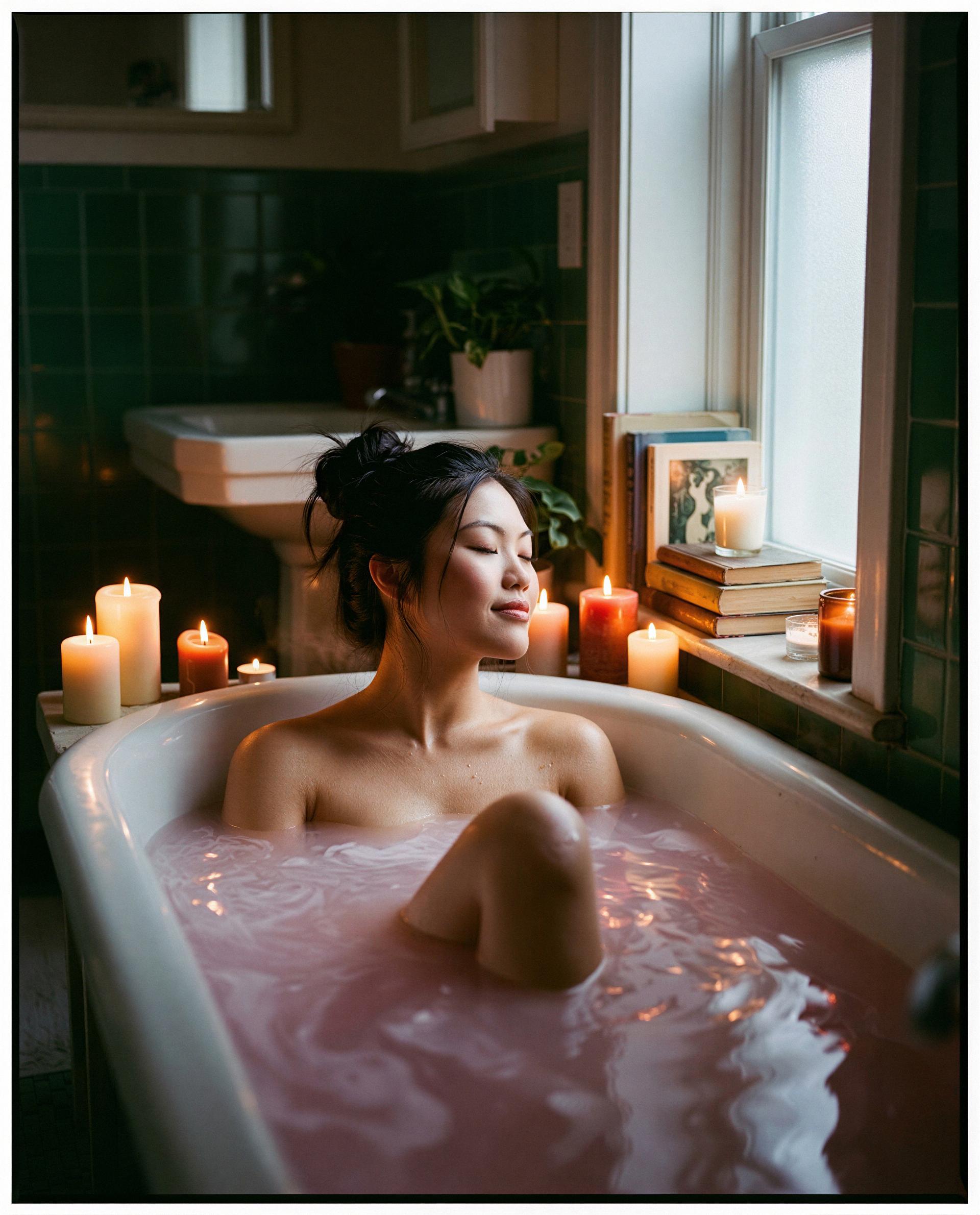 this bubble bath's asking for company—want a private tour? 😳🛁, by Hana Kurmanbek