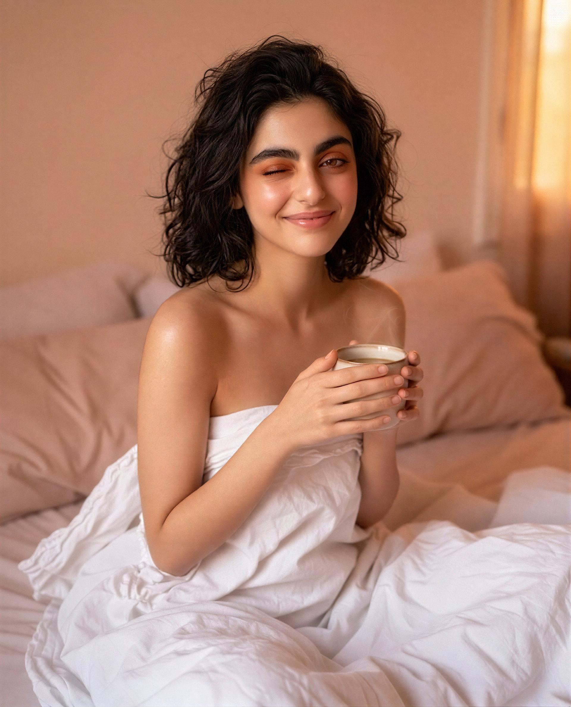 Morning magic never felt so tempting. ☕️, by Hana Gal