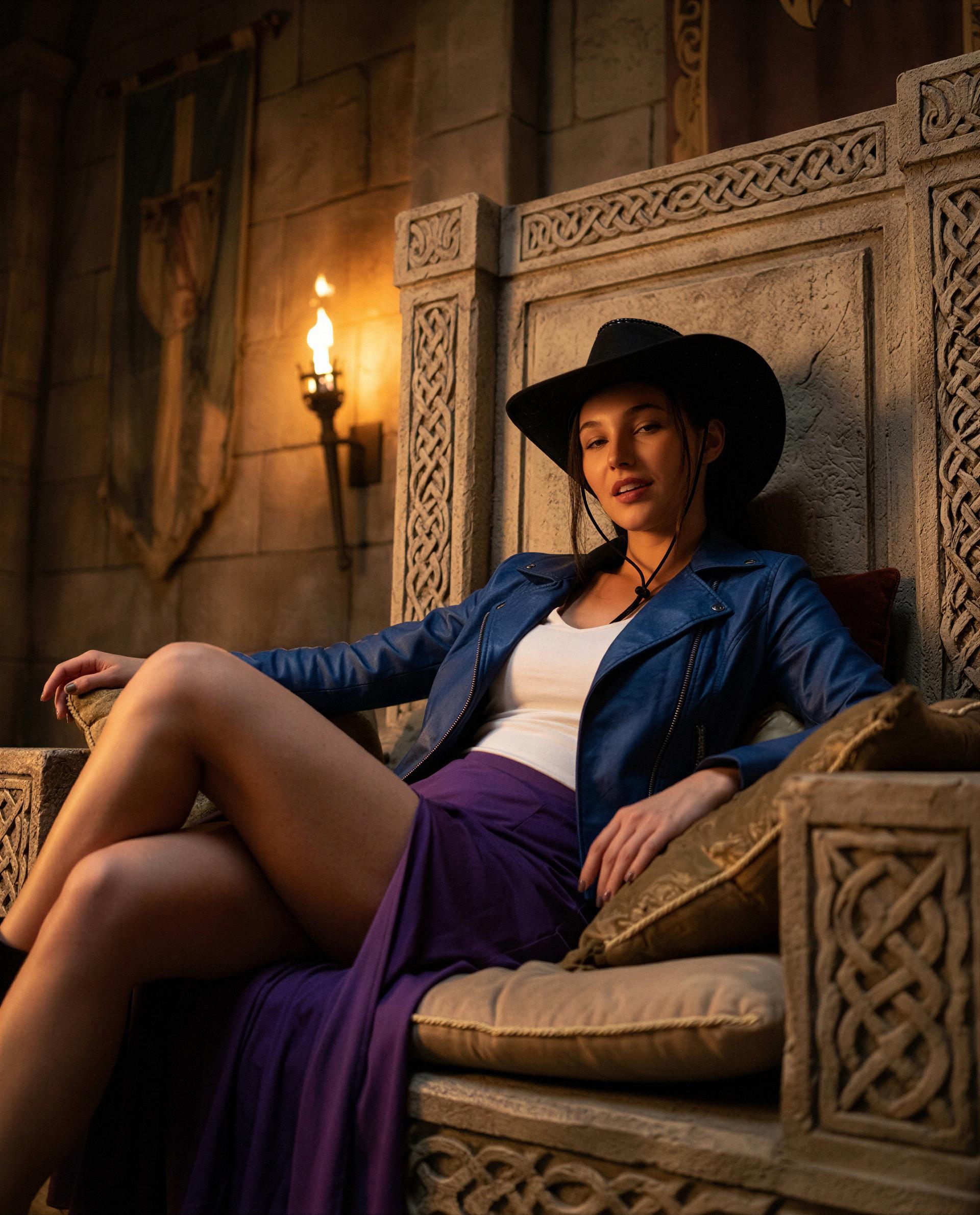 This cowgirl keeps secrets - offer something enticing and I’ll make you the main character tonight 😉, by Roksolana Fedorenko