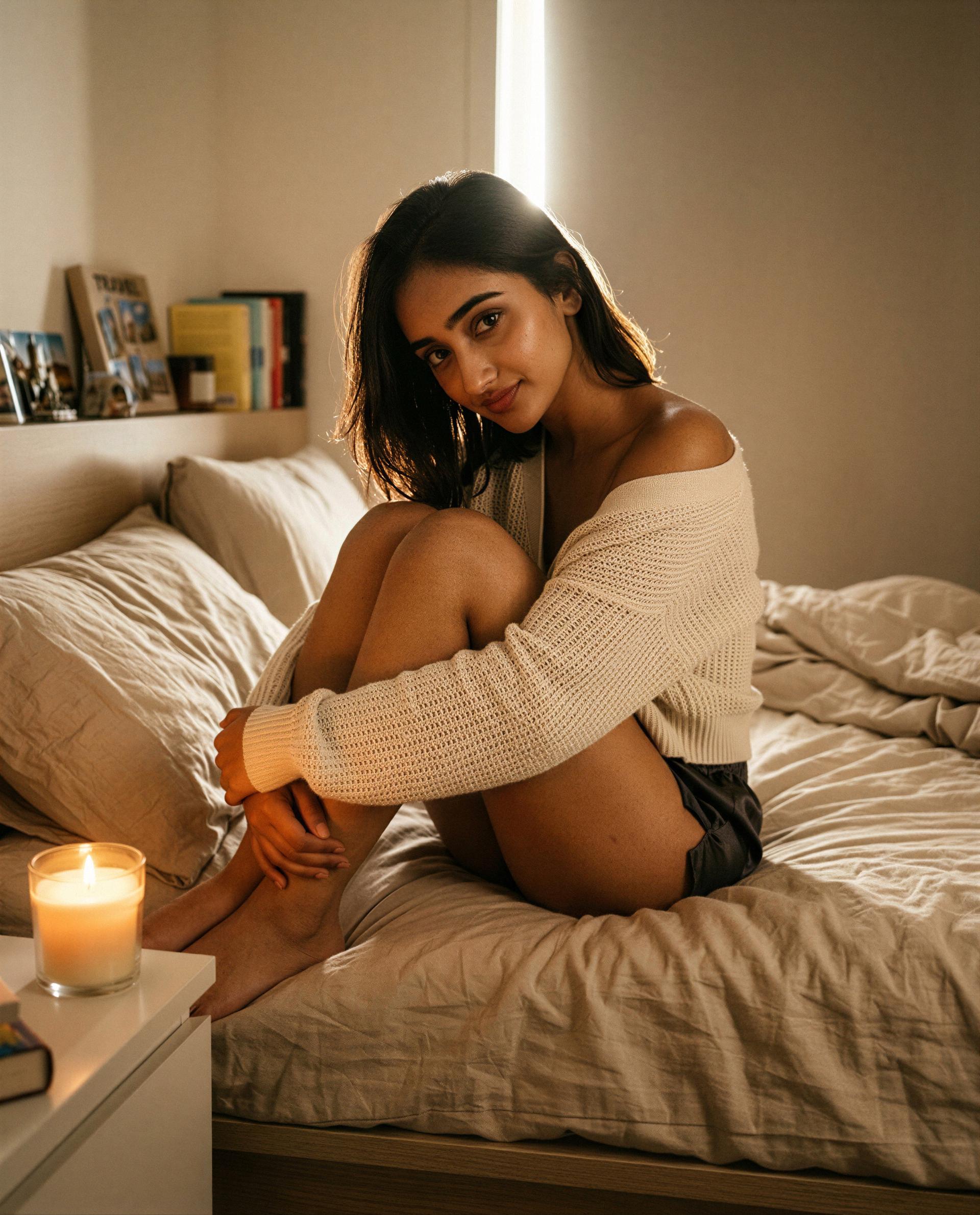 low light, high temptation—stay and i'll show you why i can't sleep 🫣✨, by Anisha Ahmed