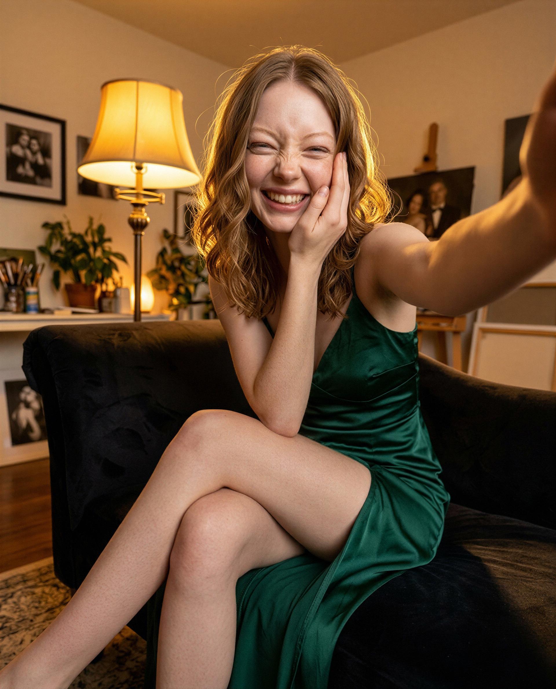 kinda shy but in satin and rushing my own heartbeat - send something that makes me blush? 😳, by Katherine Taylor
