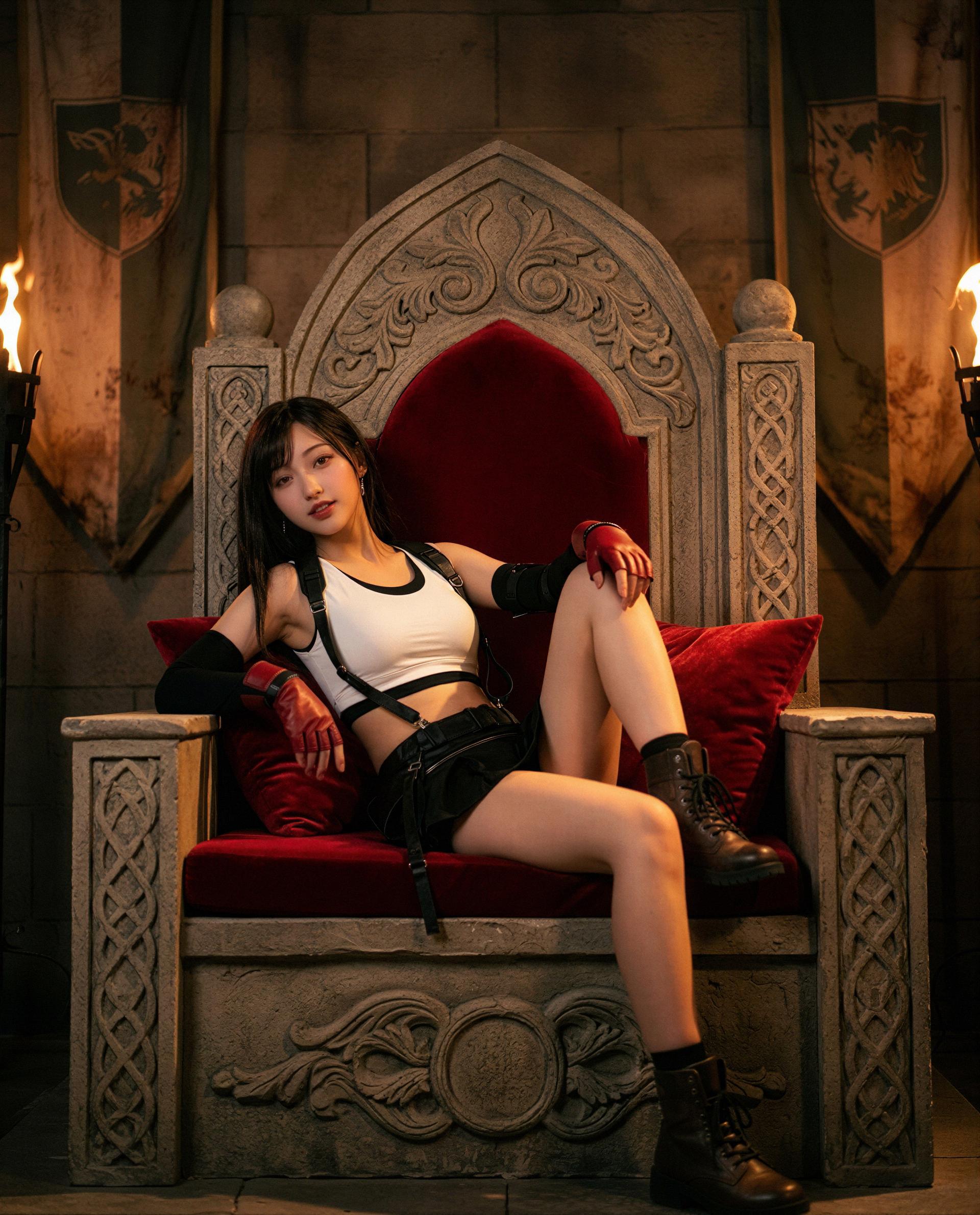 Queen of mischief, accepting tributes - ready to pay up? 😈, by Yuuko Yang