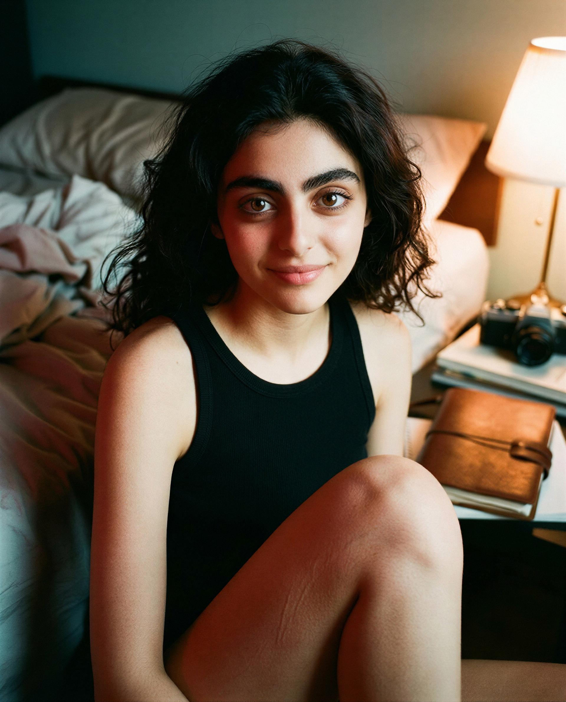 Pillow talk and private views—wanna sneak in? 😏, by Hana Gal