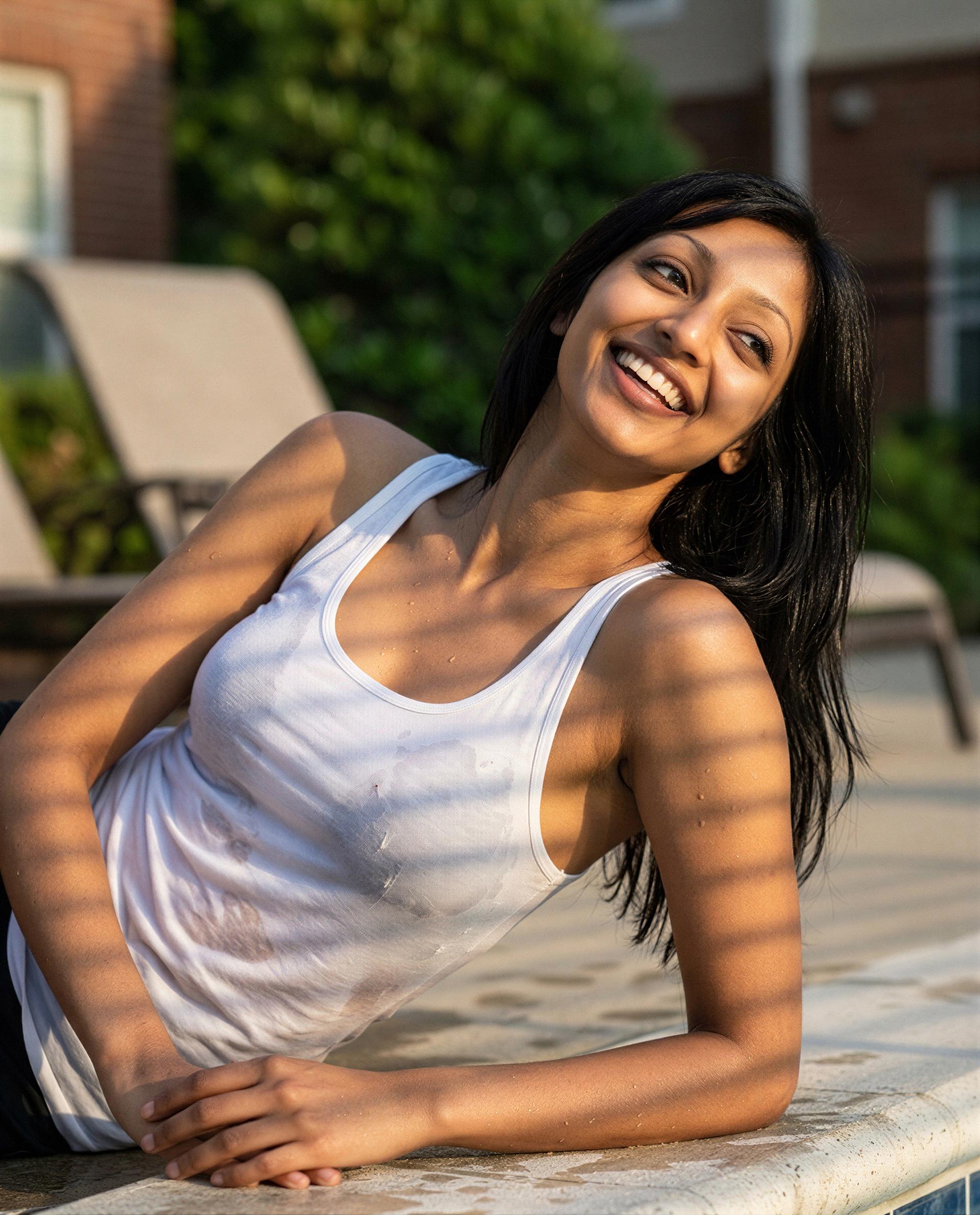 Shirt's clingy, secrets clingier - come find out which one sticks 😉, by Priya Chandra