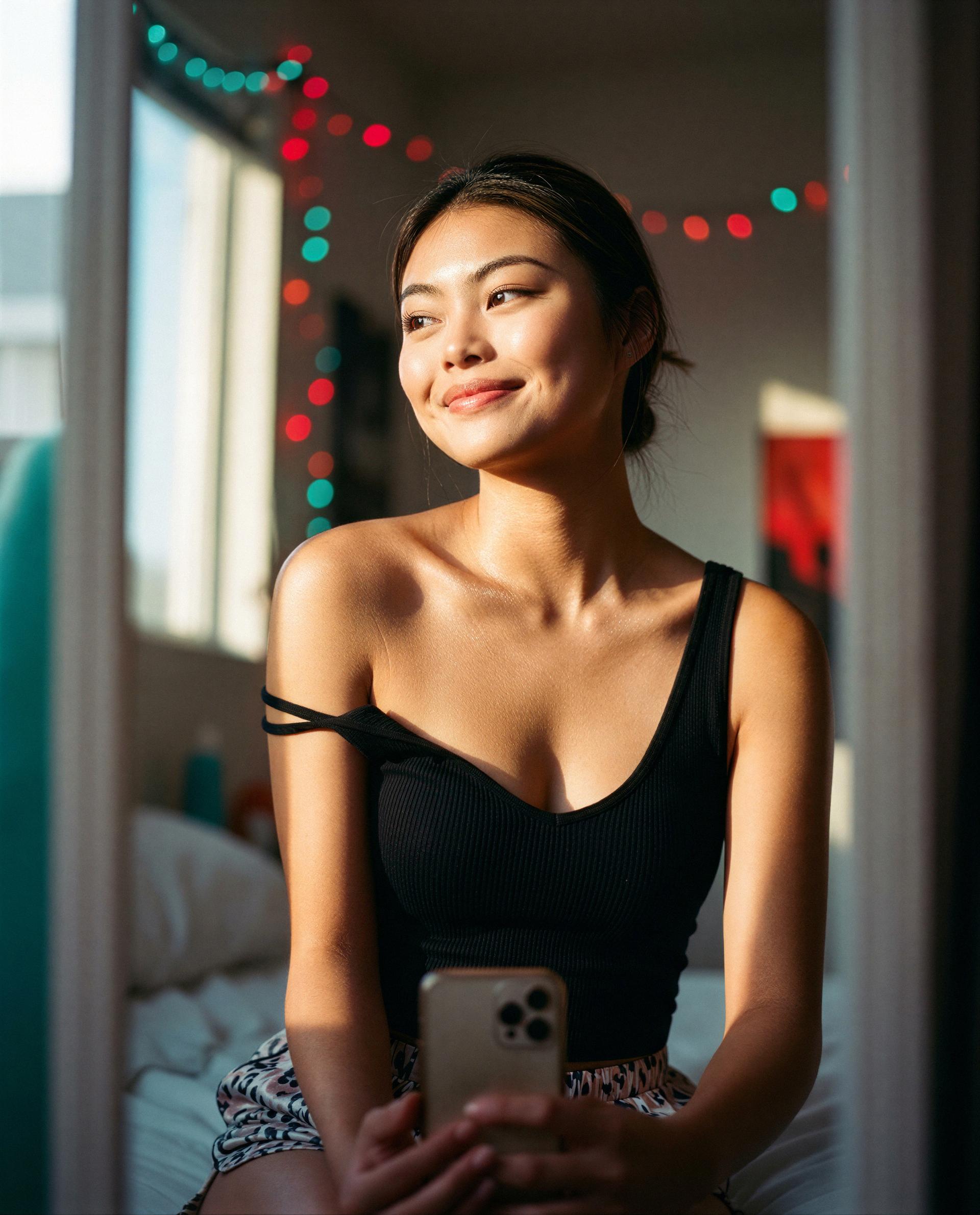 Sun-kissed, smiling, and behind a paywall - unlock me? 😏, by Grace Nguyen