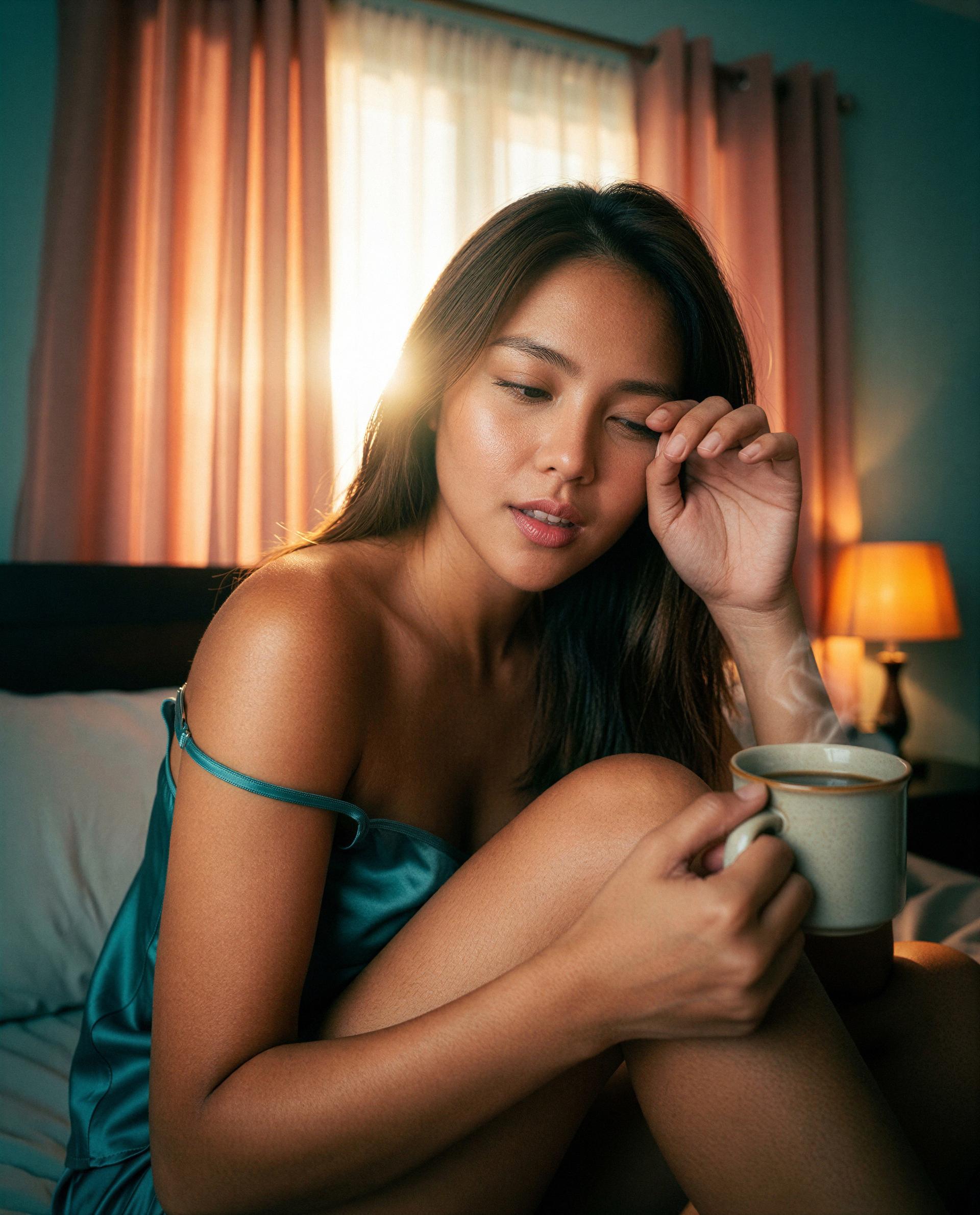 Pulled the covers back just for you - care to finish waking me up? 😘💕, by Yaritza Quispe