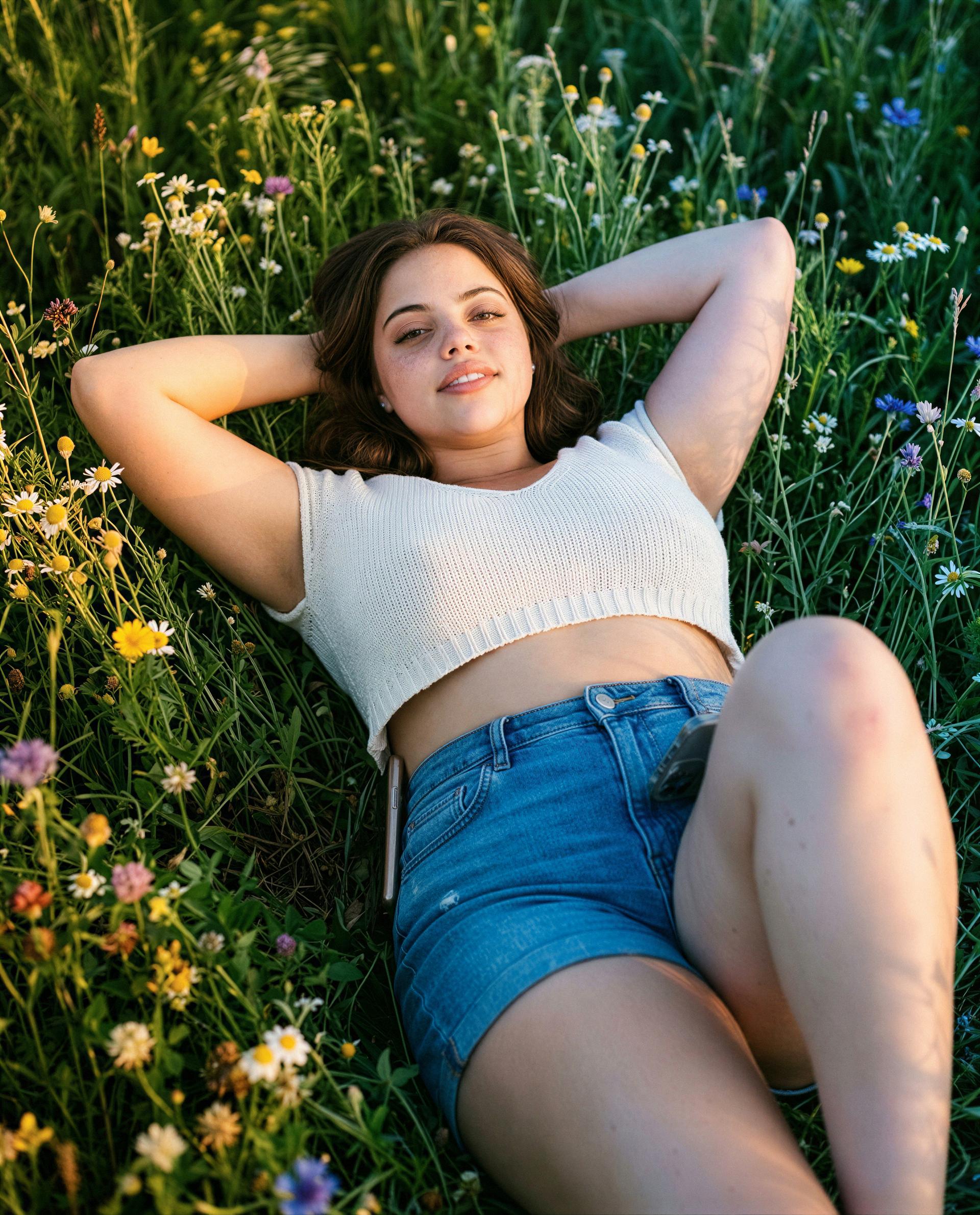 Lying here wondering how much better this would feel with you next to me—wanna find out? 😘, by Teresa Sánchez