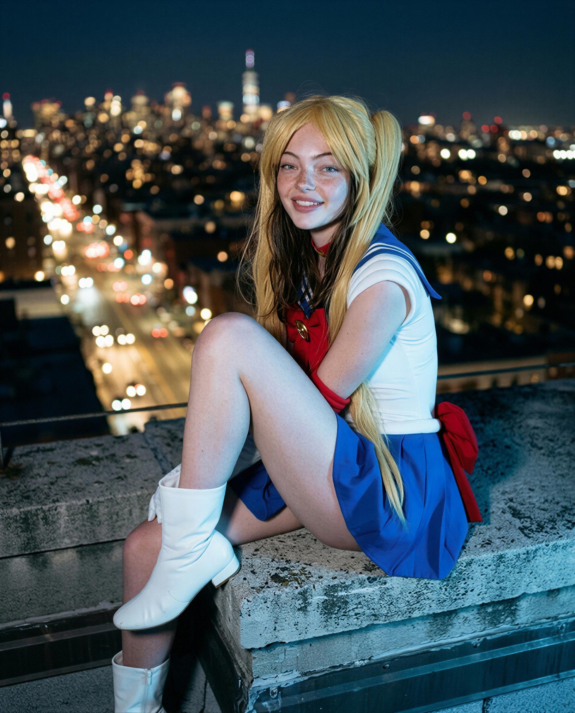 rooftop, sailor vibes - claim me for a private little misadventure? 🫣, by Siobhan Bianchi
