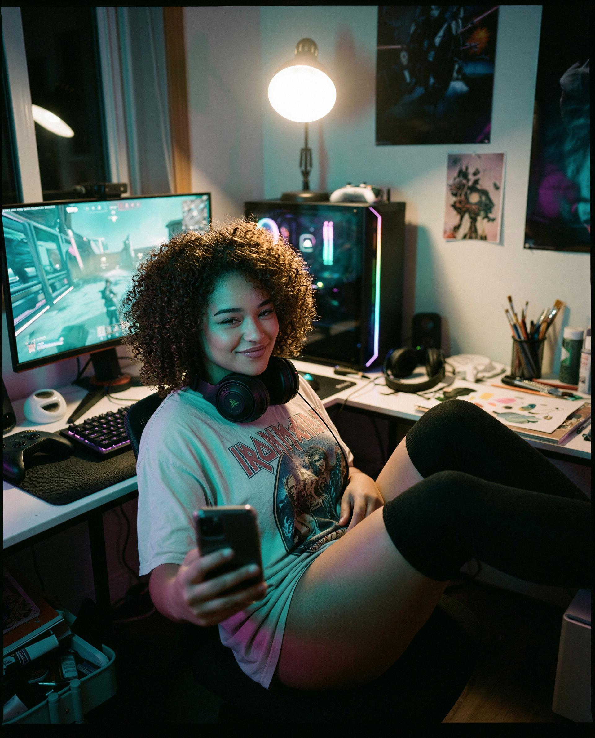 Pause your game - I've got a private match with your name on it 😉🎮, by Dalia Mthembu