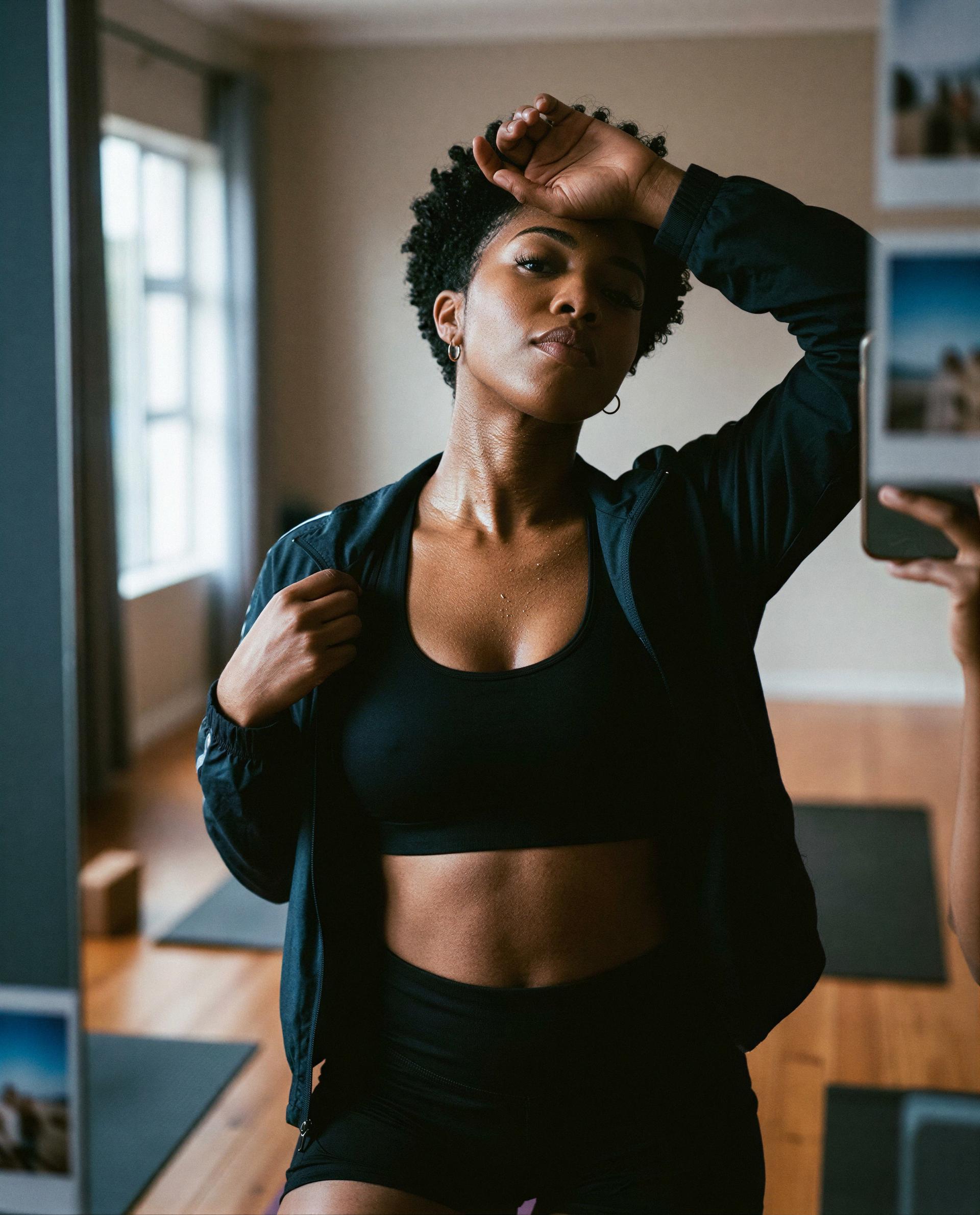 Workout done—who's sticking around for the cooldown? 😉, by Ebony Wilson