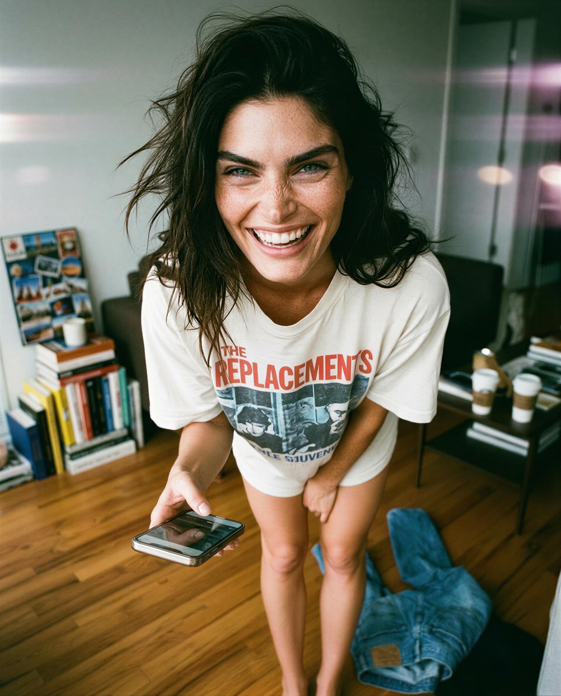 Got my phone and this grin - what are you gonna do about it? 😉, by Lucy McCarthy