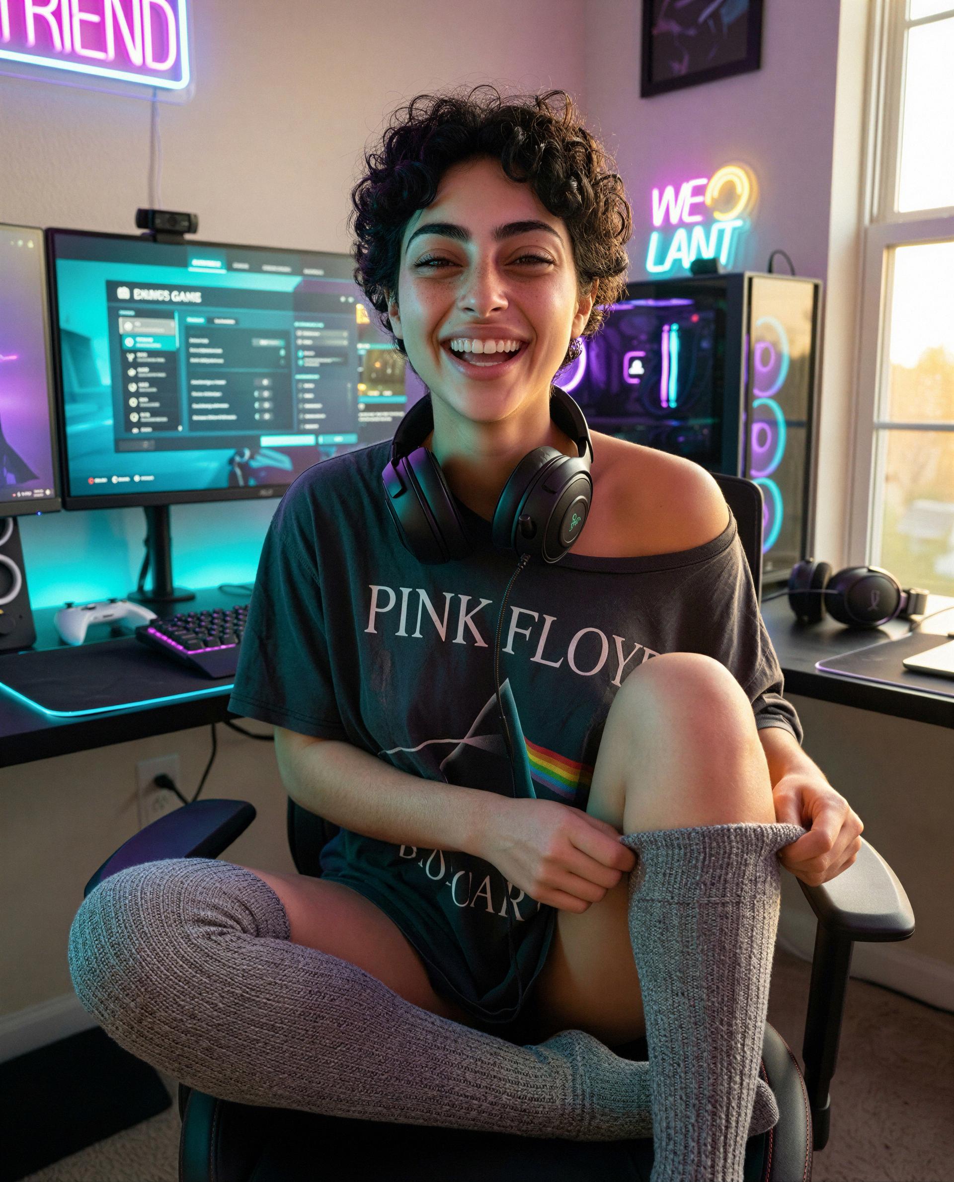 Living for these cozy vibes—who wants to unwind together? 😘 — Esra Daryani