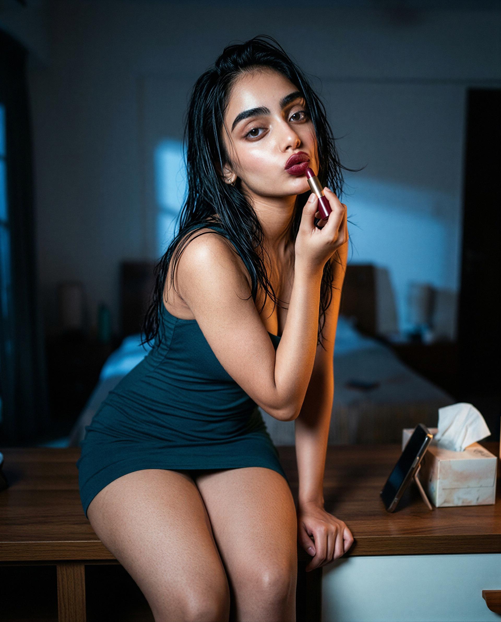Puckering up for someone special—could that be you? 💋, by Gul Ansari