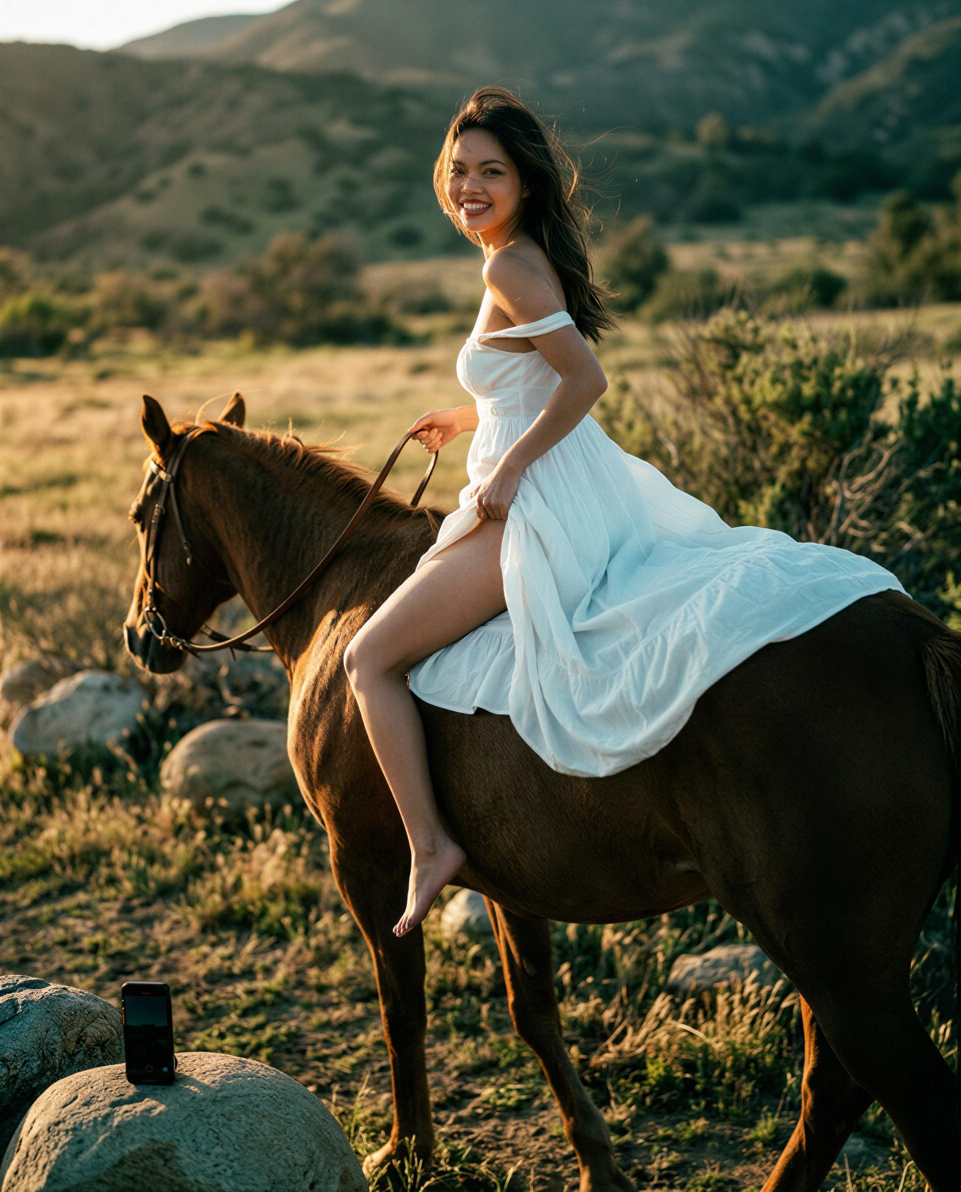 Whisper "stay" and I'll let you ride this sunset with me 😘💕, by Linh Nguyen