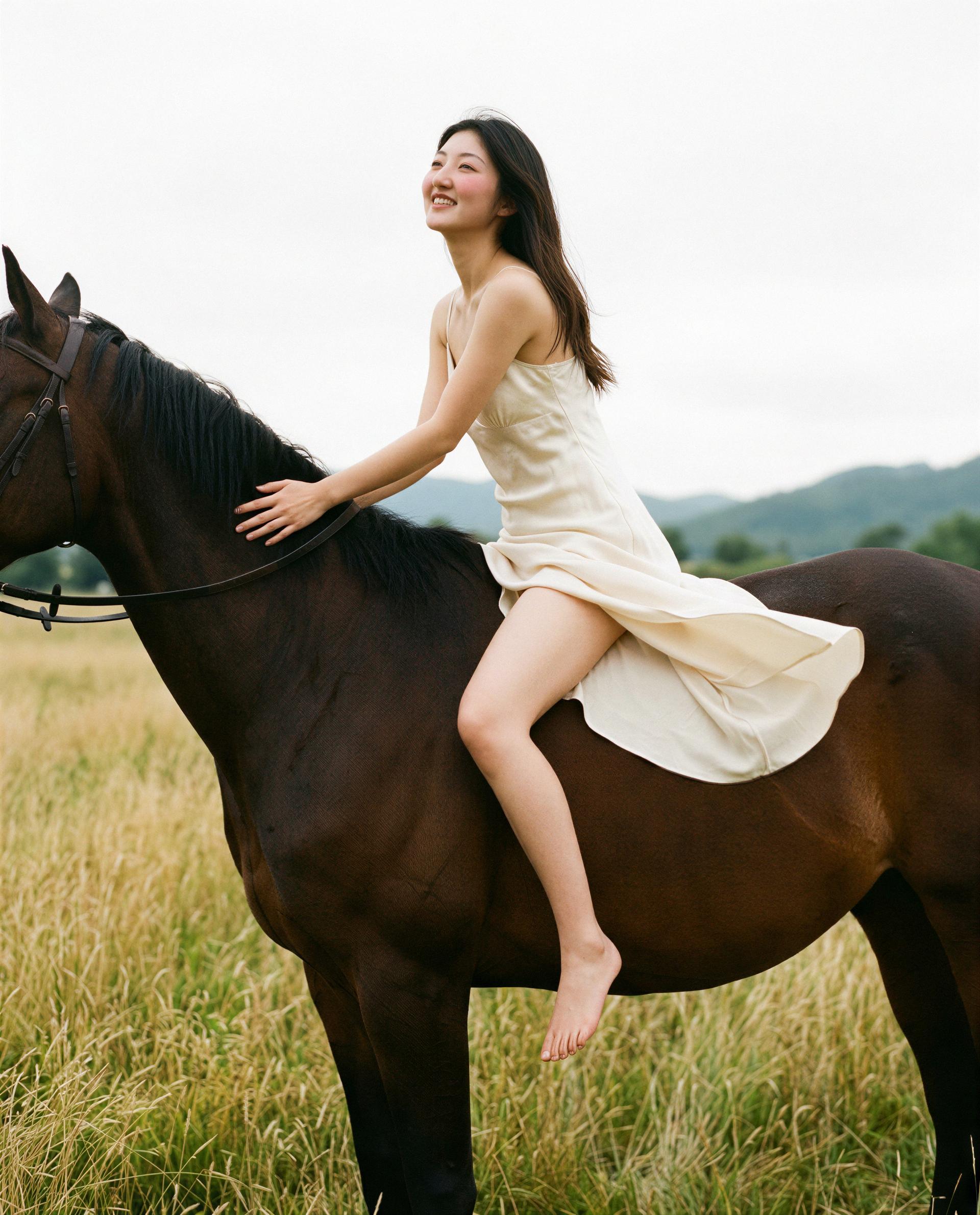 Saddle up just for me—I’ve got a private ride with your name on it 😘💕, by Chantara Widodo