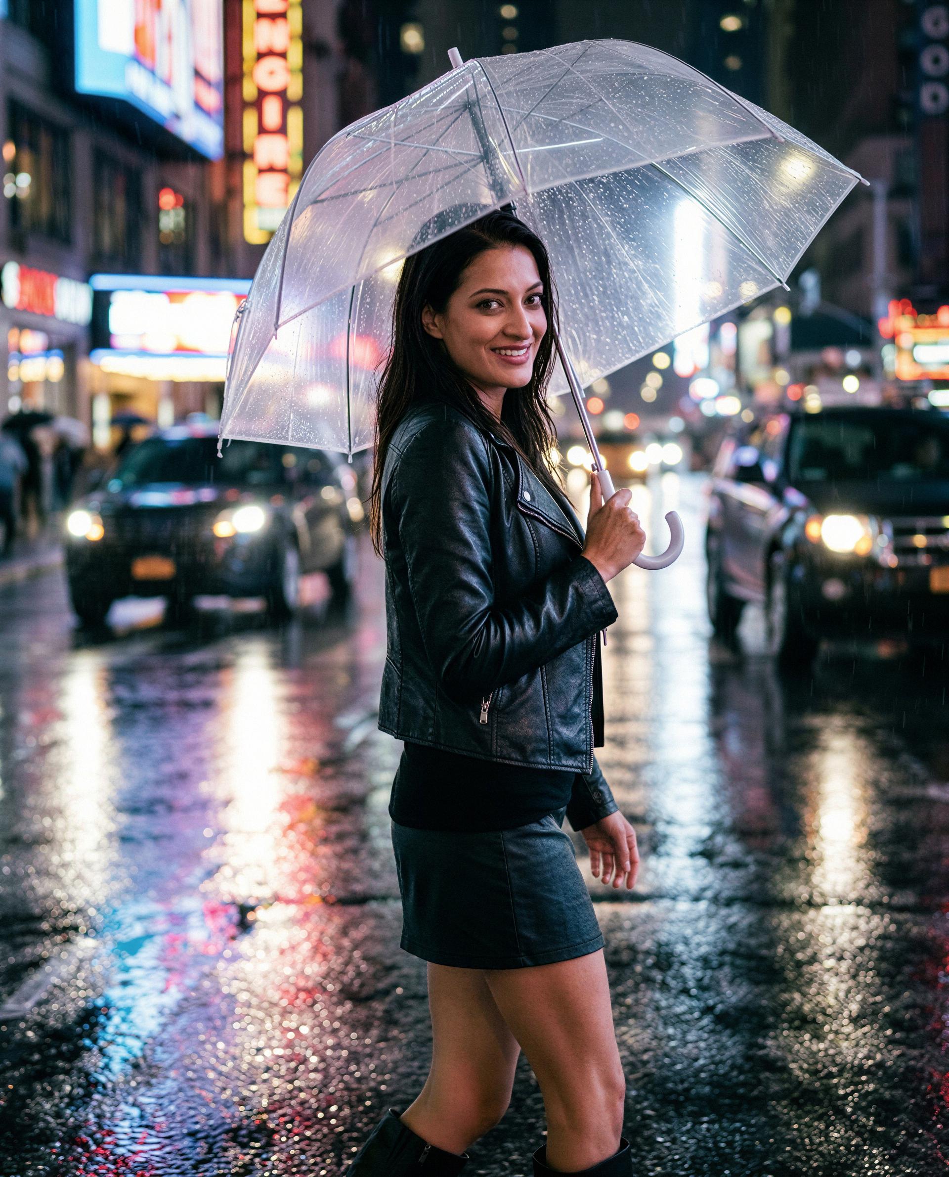 Dancing in the rain and loving every drop. ☔✨, by Shabana Malik