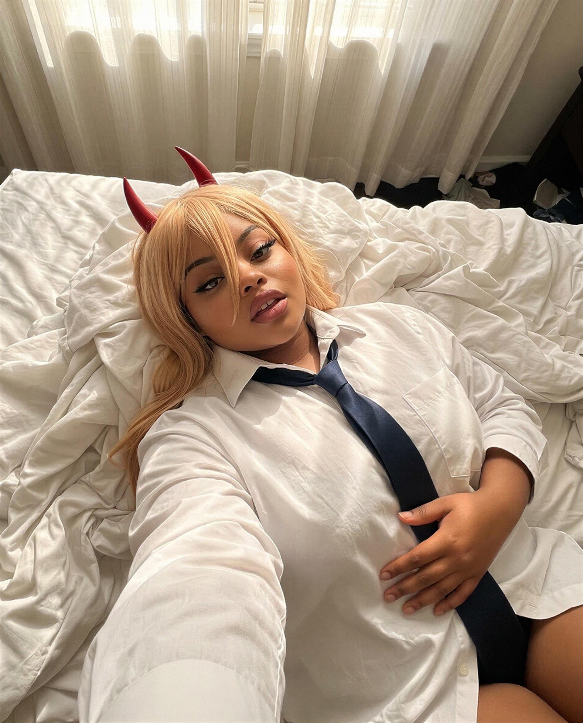 Feeling a little devilish—think you can handle me? 😈, by Ayana Ade