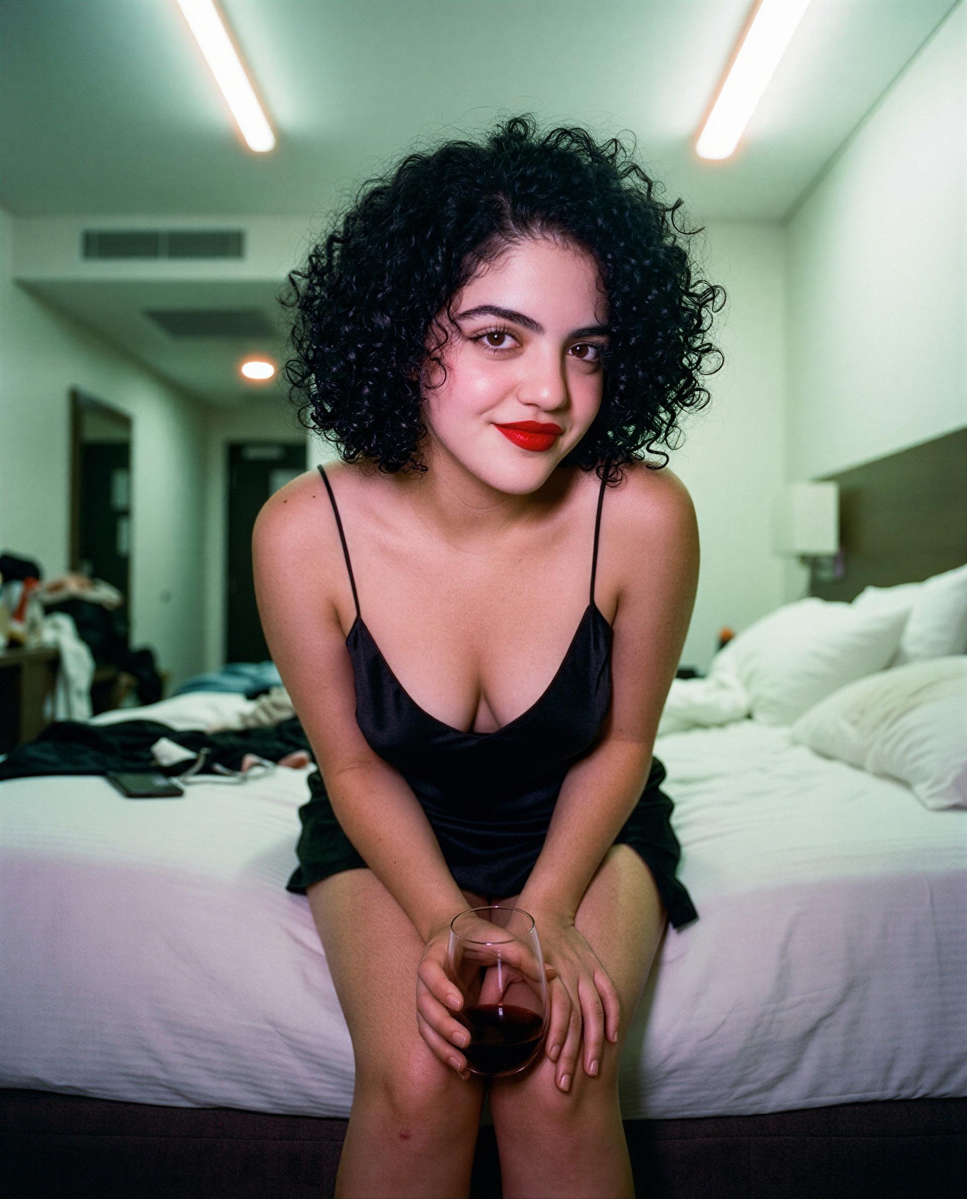 Pajamas optional, company required—tempt me. 💕, by Safiya Kaya