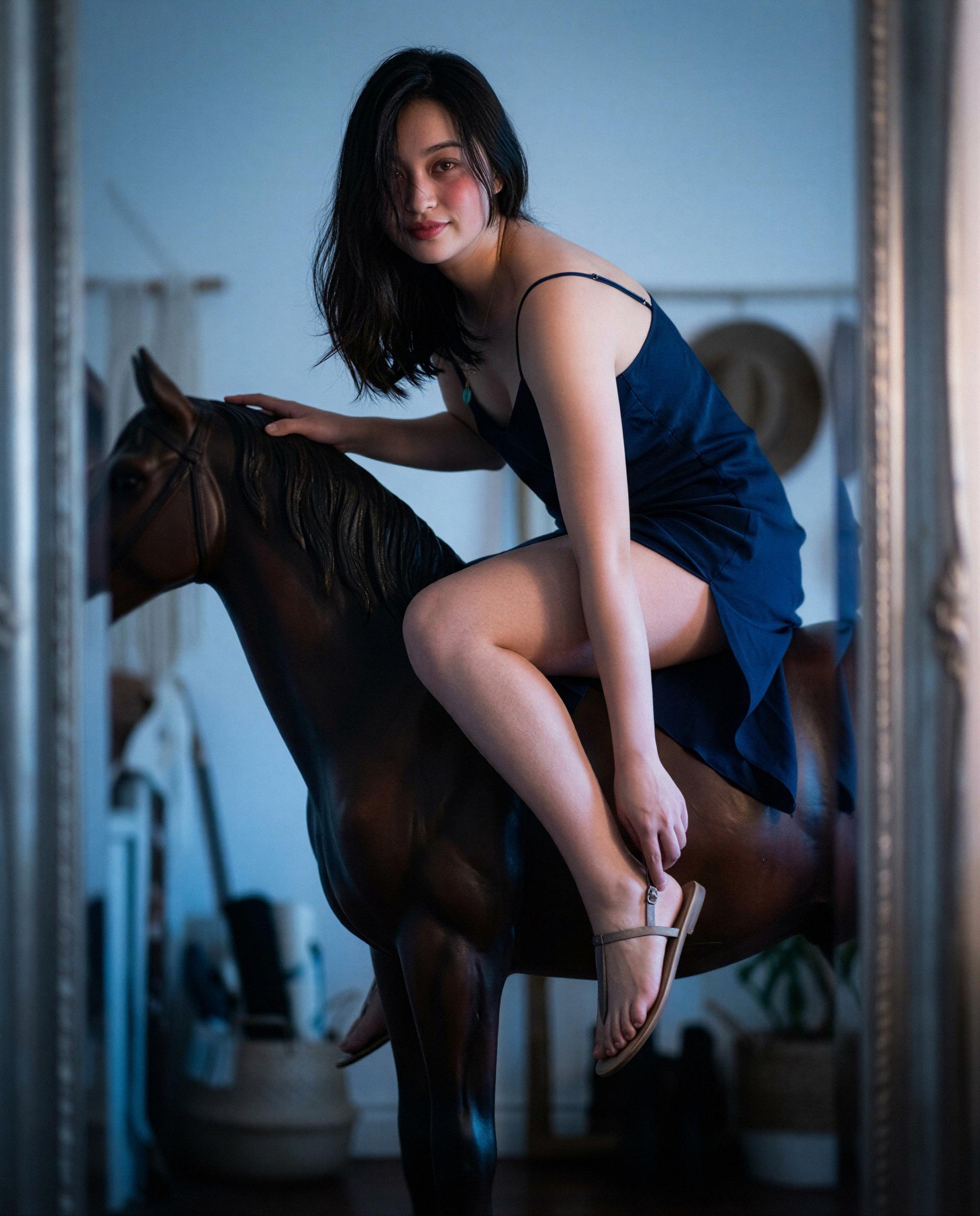 Wanna see something worth paying for? Come backstage and prove you can keep up 😈, by Feiyan Zhao