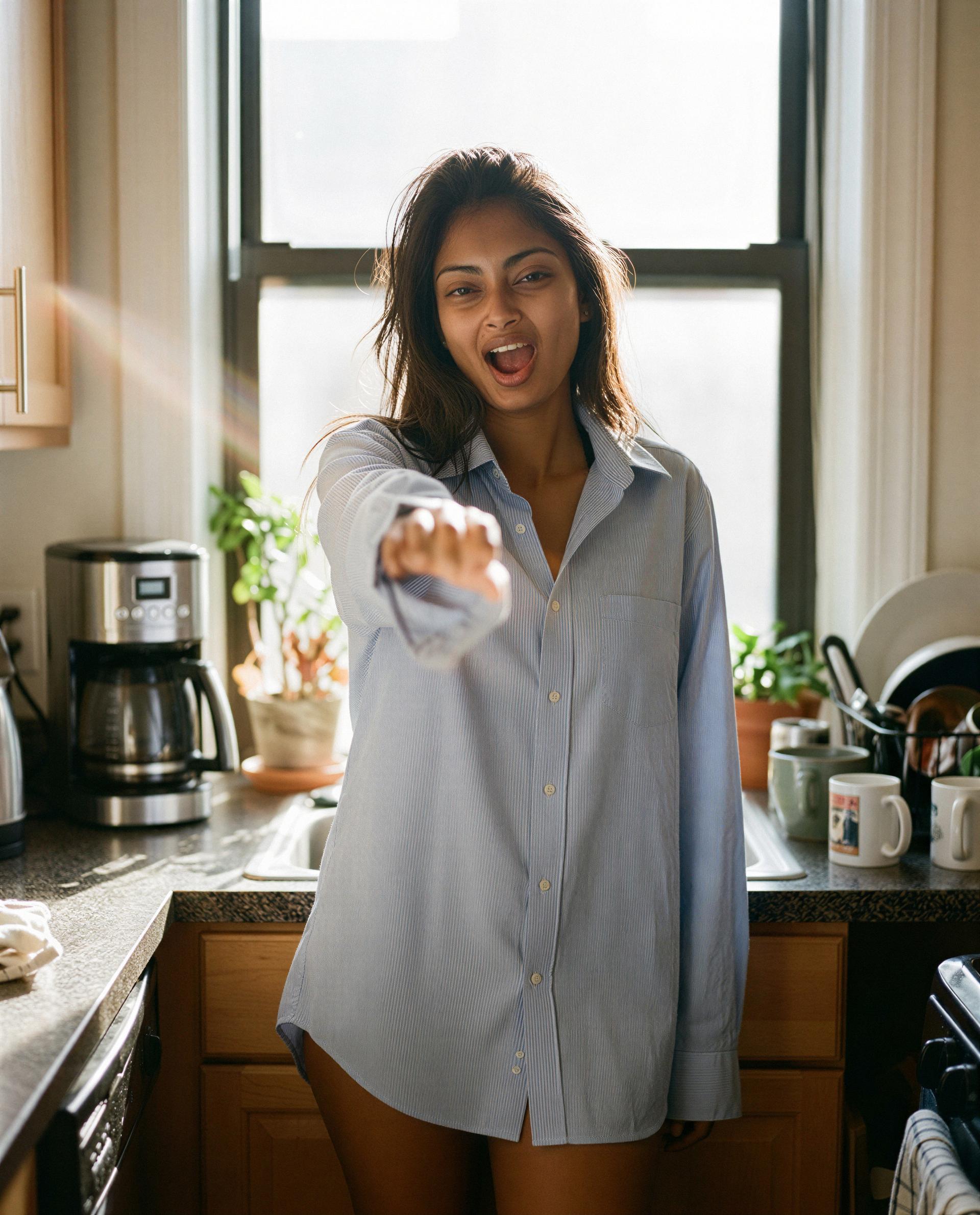 Come claim your morning reward., by Laila Ahmed