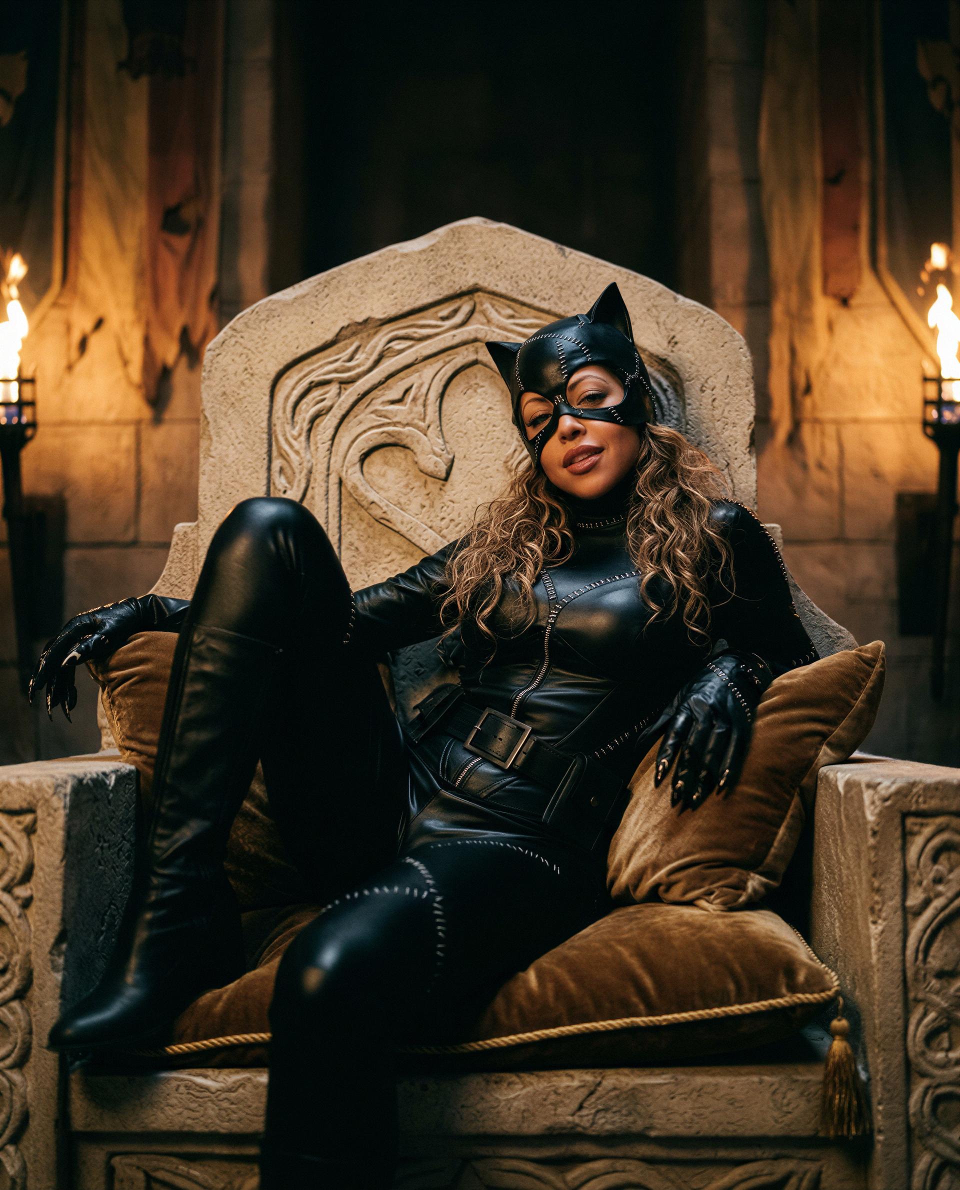 Tonight I'm your queen—earn my attention and I might let you worship every inch 😉, by Celeste Cruz