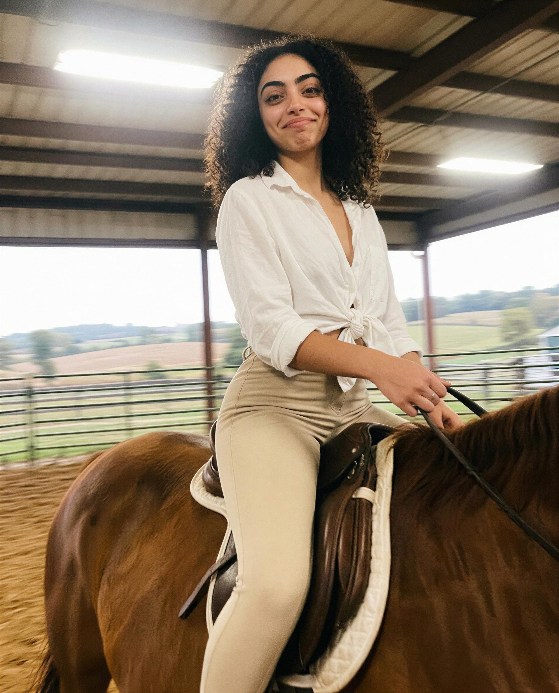 Take the reins—I'll show you how thrilling the ride gets when it's just us. 😉💕, by Fatima Hassan