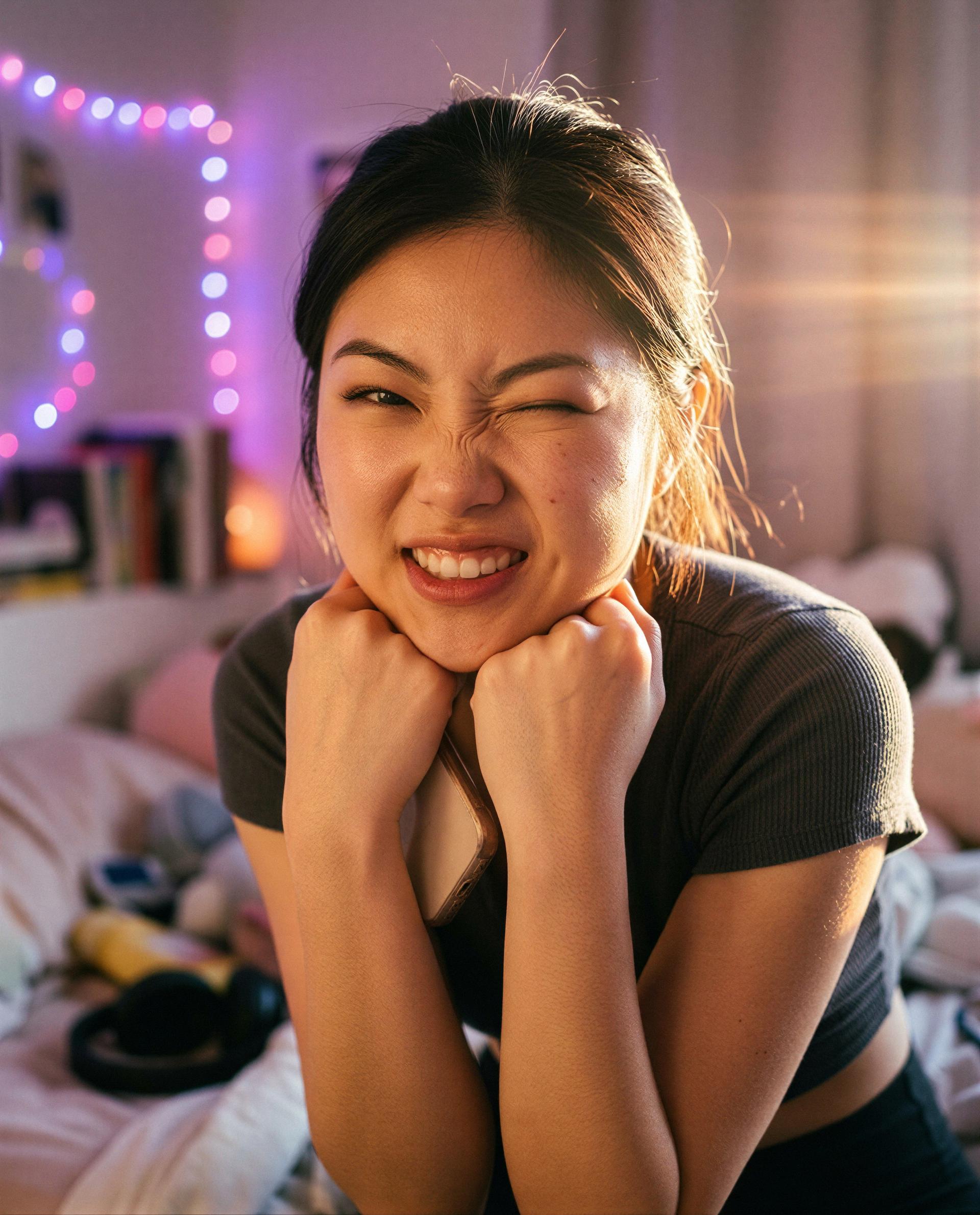i'm squirming—earn my permission to make me melt tonight? 🥺✨, by Hana Kurmanbek