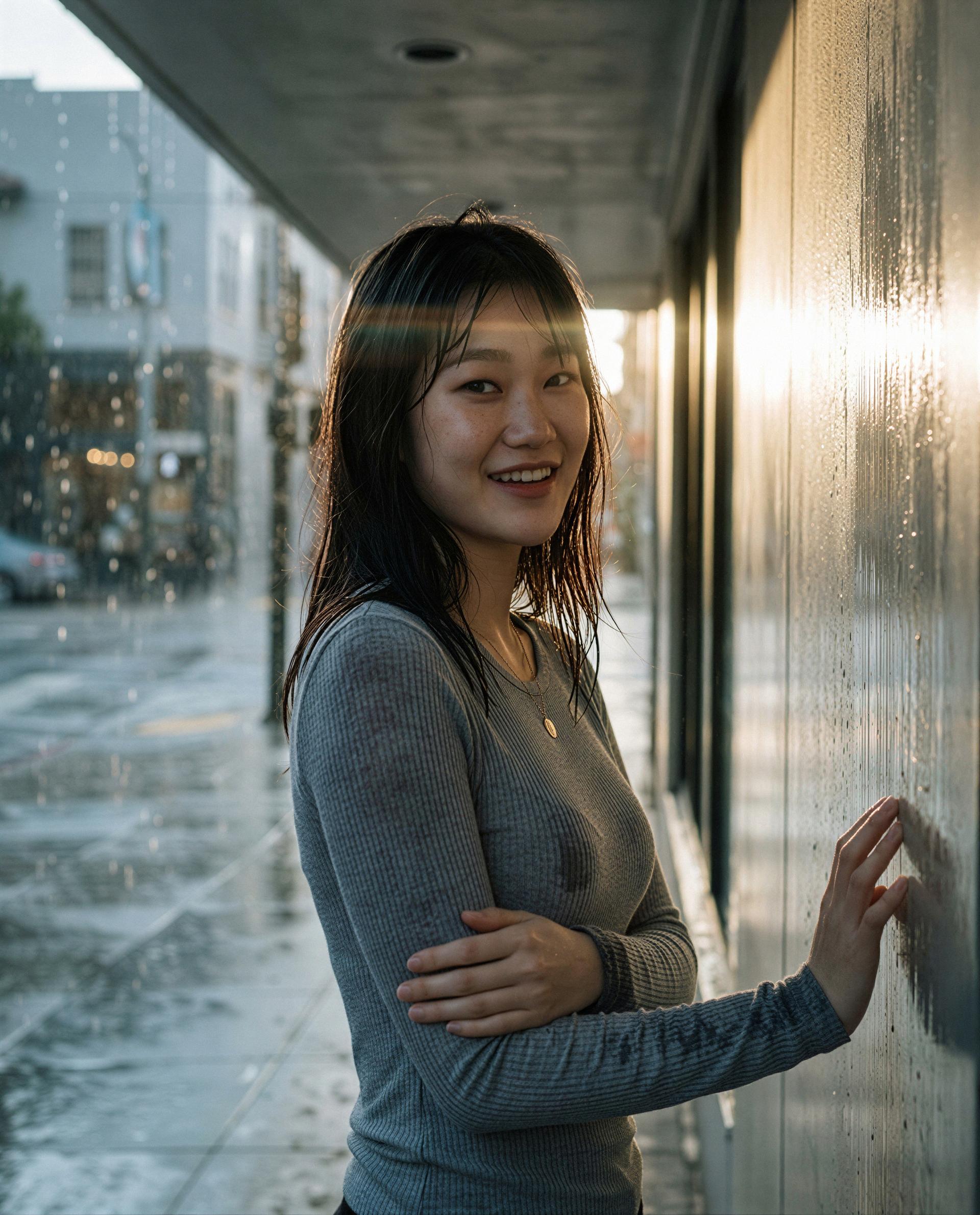 Stormy streets, softer promises - want the private preview? 😏, by Mai Choi