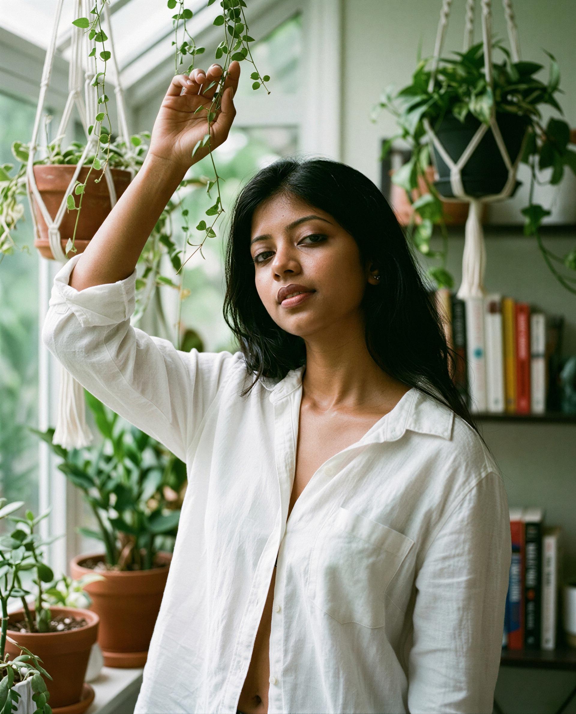 Plants get watered, secrets get sold - slide a tip if you want the rest of the show, your move 😉, by Khadija Sidhu