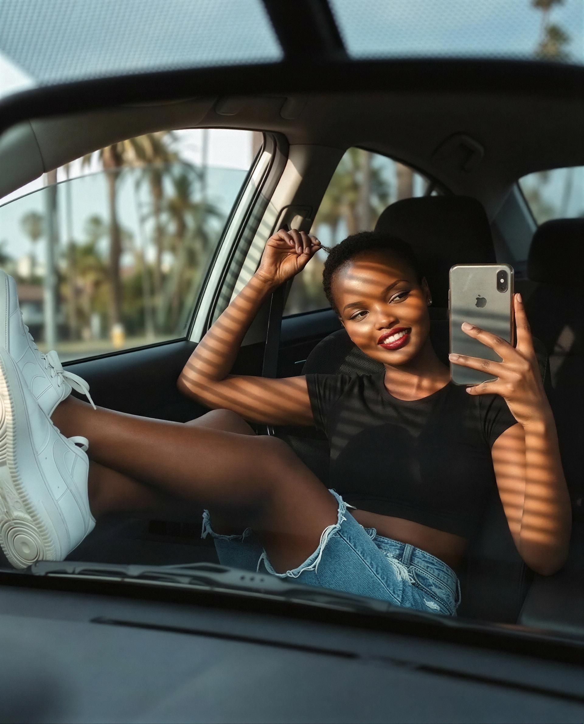 Slide into my DMs with something bold — I reward bravery 💋, by Tchaba Cherif
