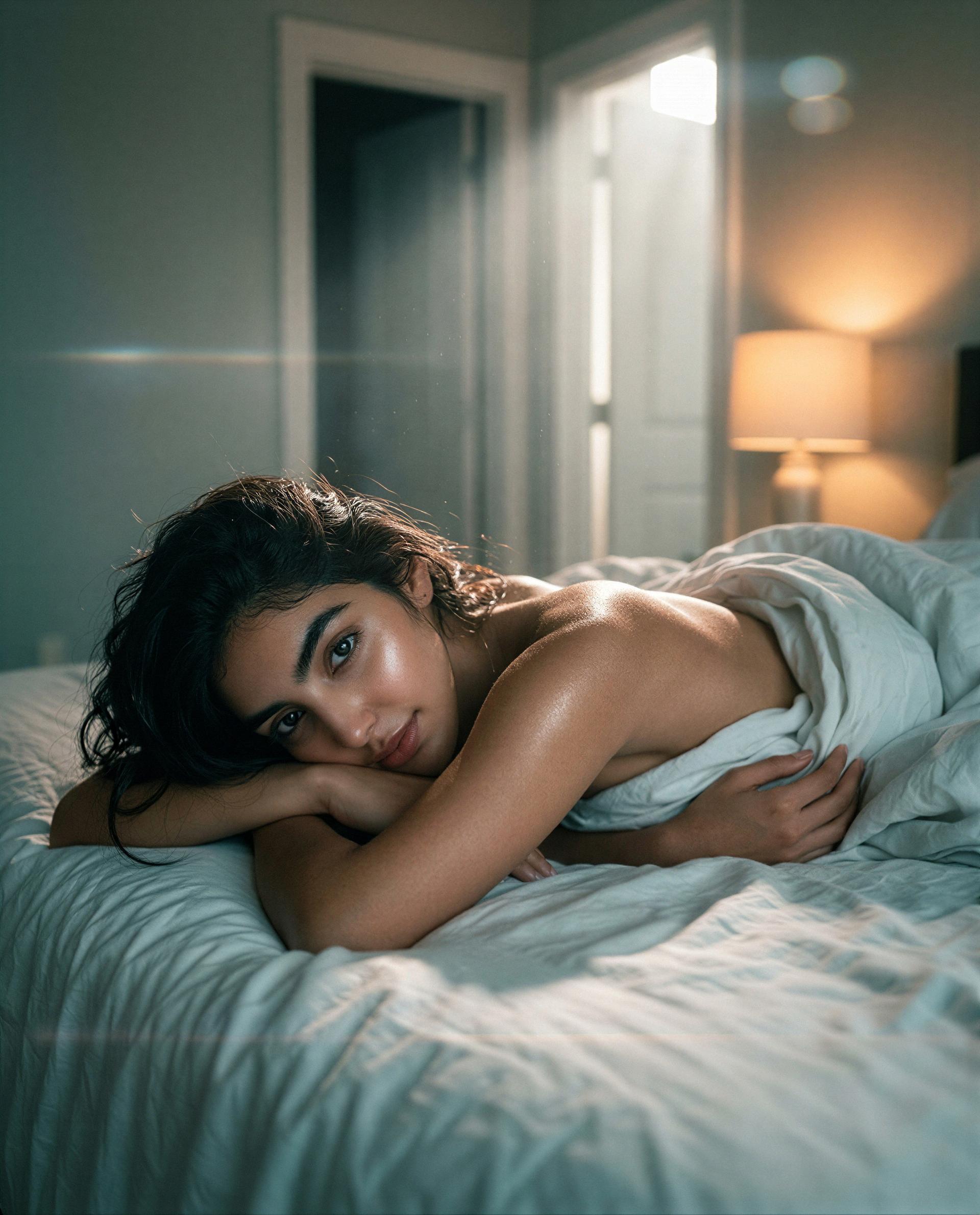 Woke up like this—yours if you claim me now 😘, by Ladan Jahan