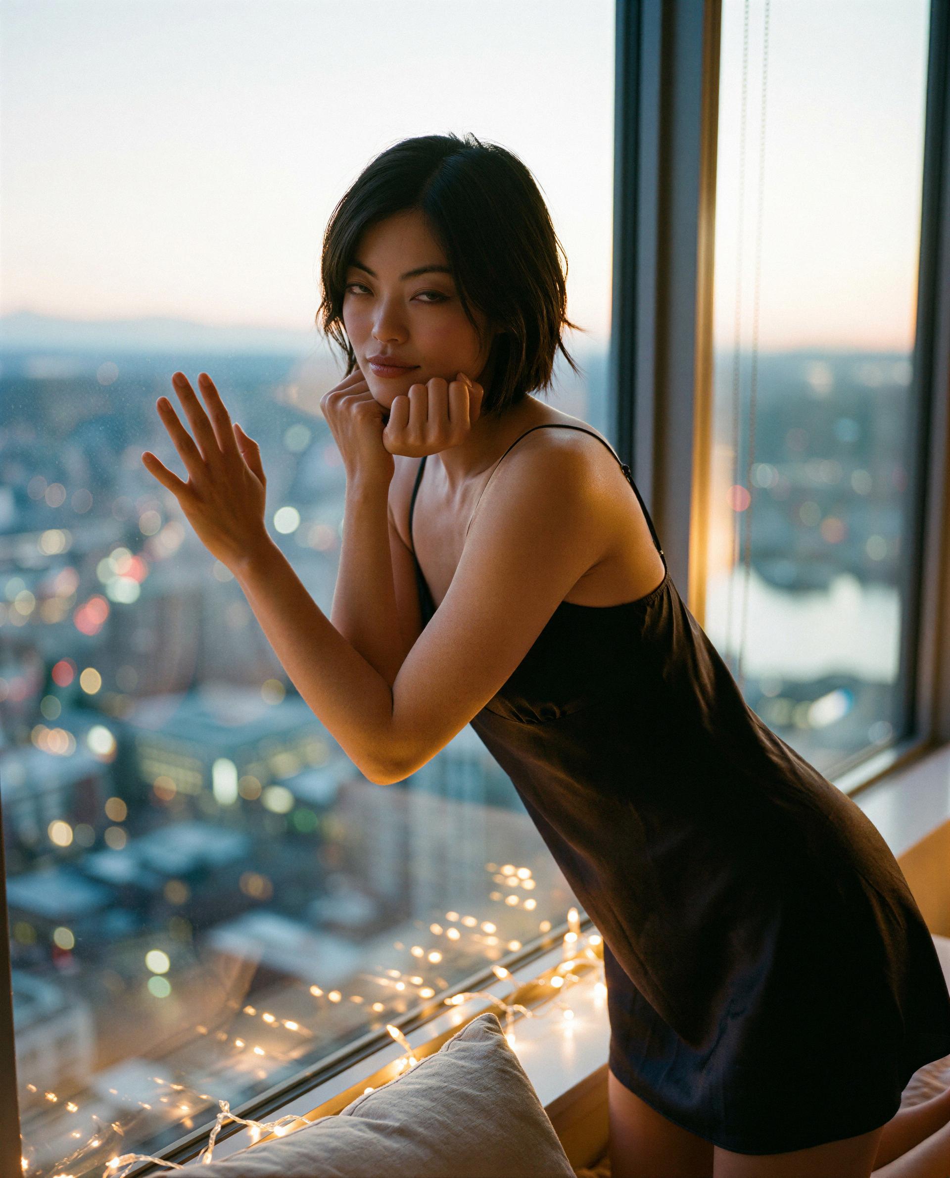 City’s on display, but the late-night special is reserved—ready for your private viewing? 😘, by Roshni Karimov