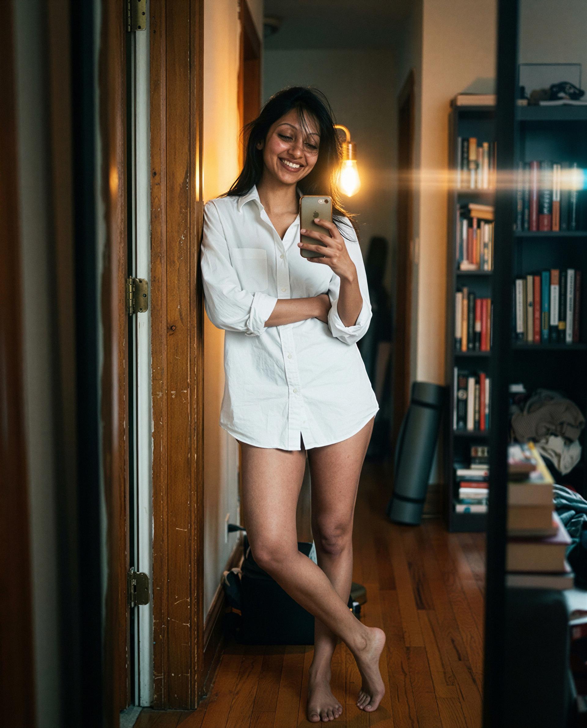 Shirt's optional, subscriptions encouraged - unlock the rest? 😉, by Priya Chandra