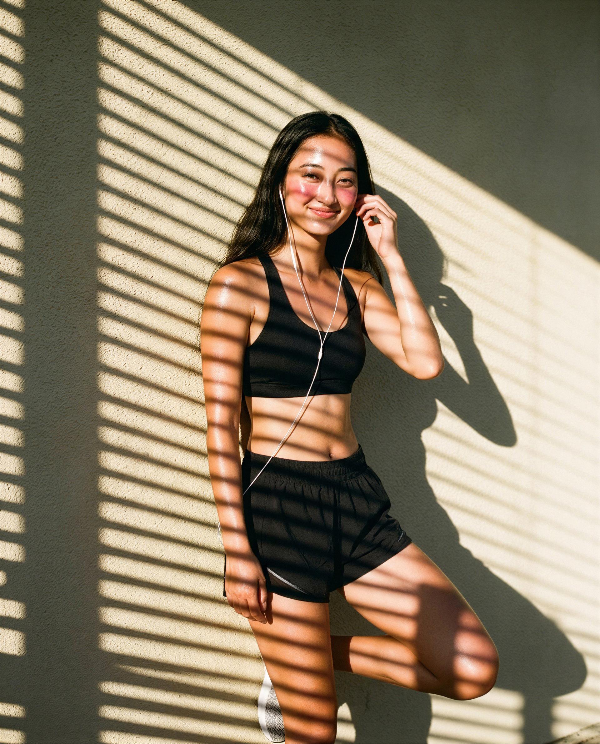 Feeling fit and flirty, who’s got the next move? 😘, by Lata Pillai