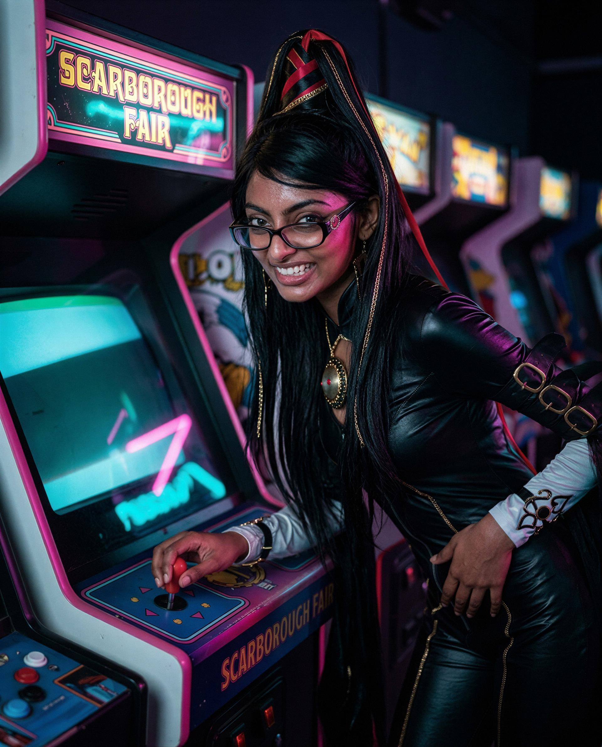 Saved you a spot at my arcade - beat me and I’ll let you win something more personal 😘, by Riya Agrawal