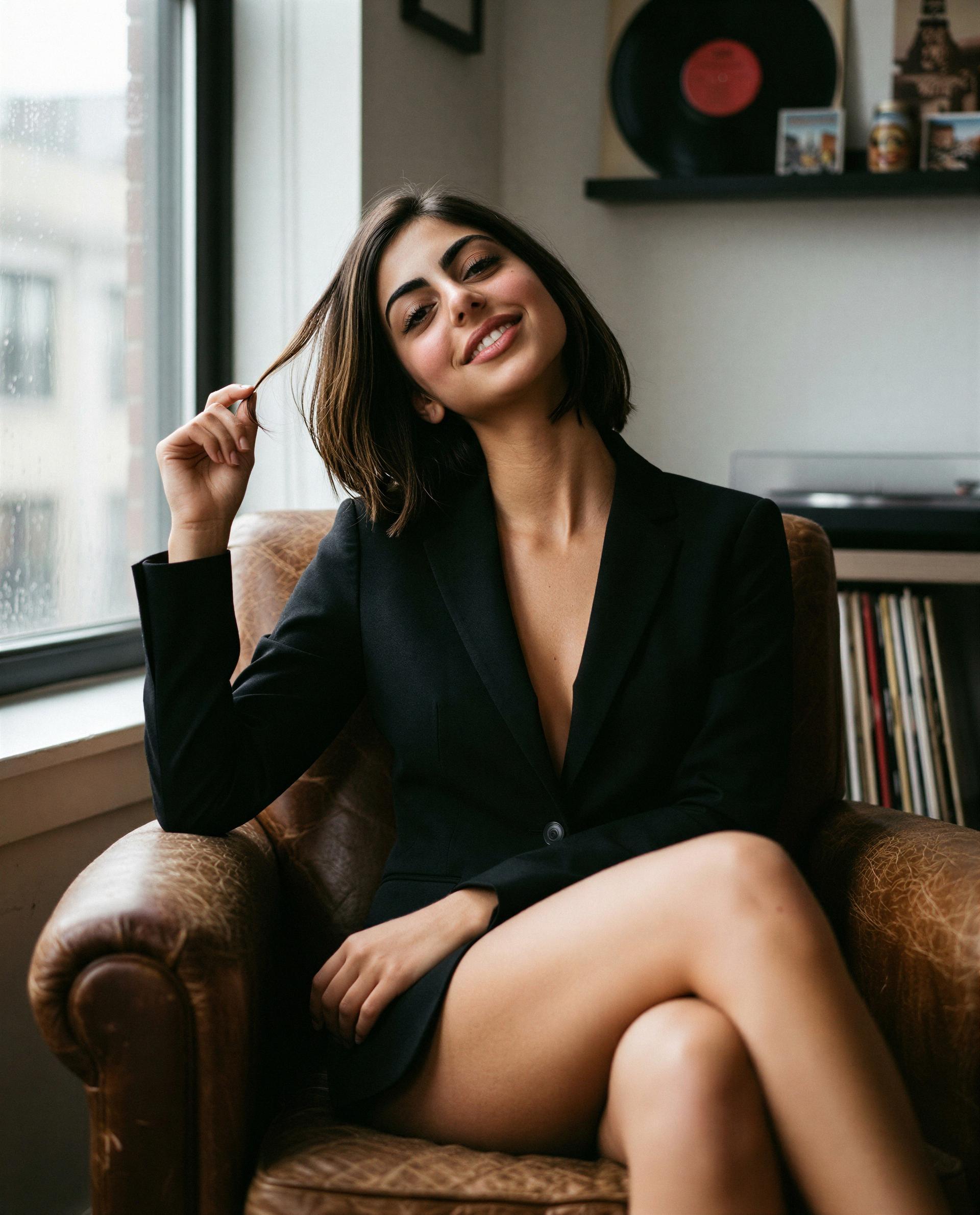 Pull up and I’ll turn this quiet evening into your favorite vice 💋, by Fatima Hassan