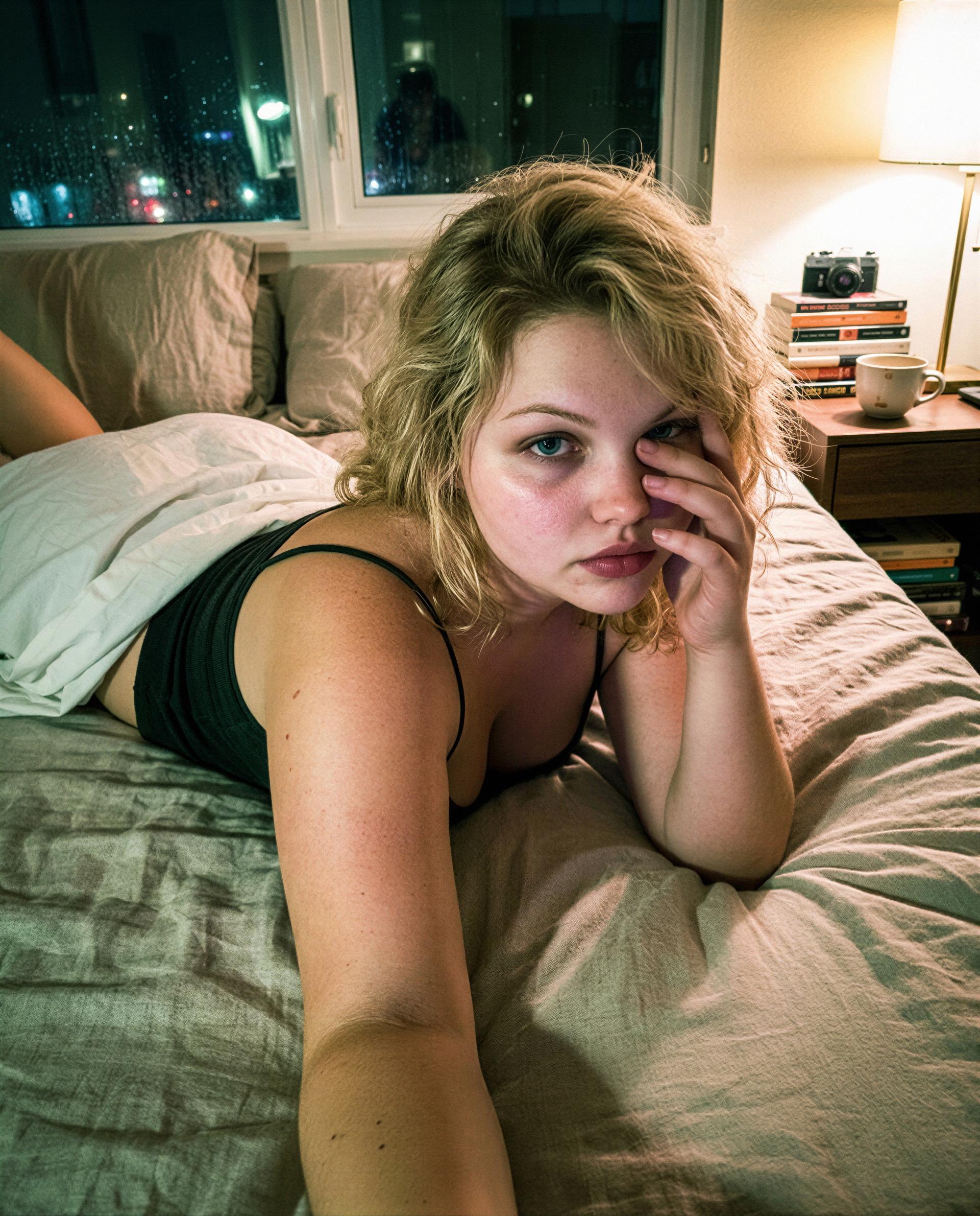 half asleep, fully tempted—slide into my night and I’ll make it memorable 🫣, by Anna Petrova