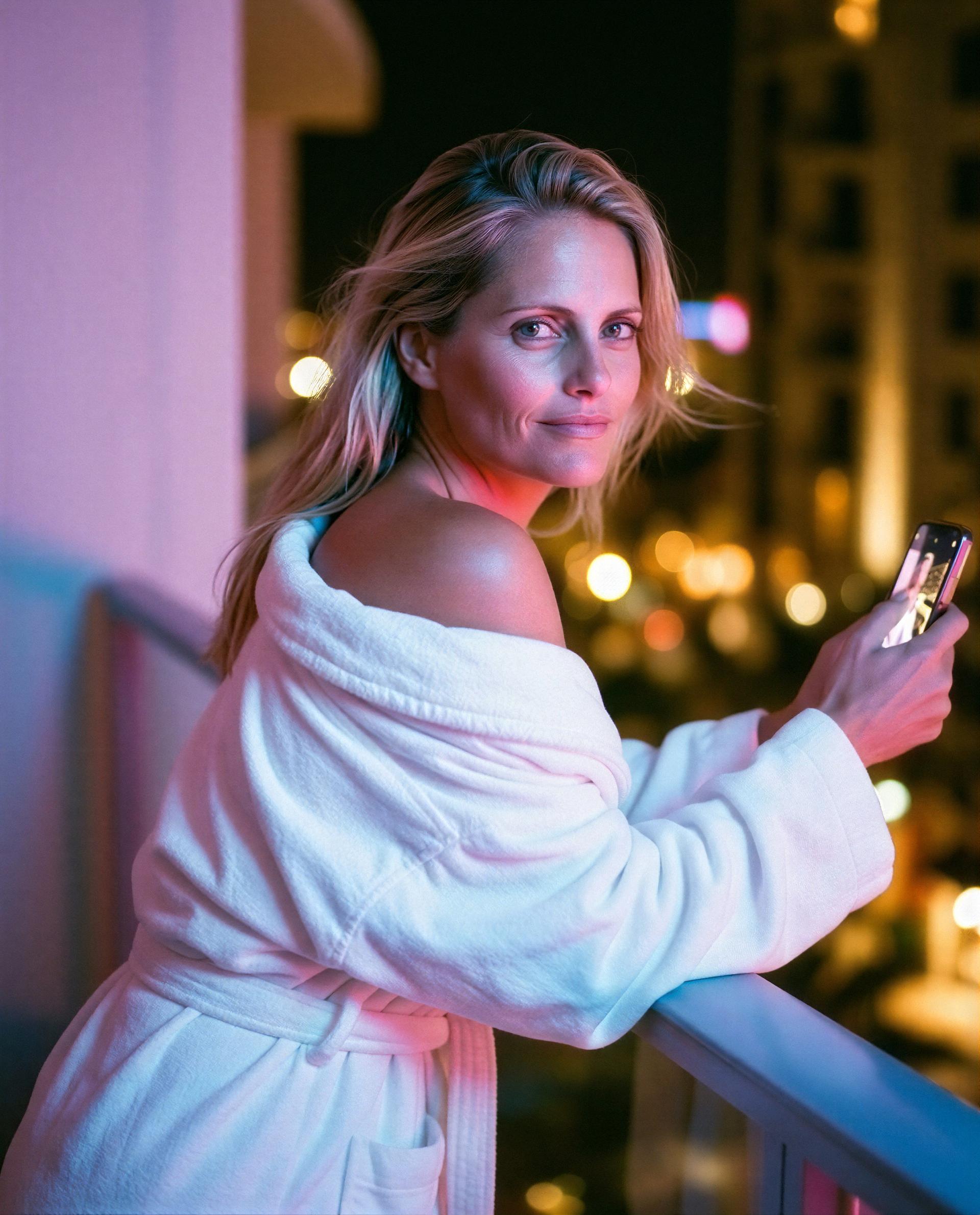 This one's for you - city lights, bare shoulder, and a little temptation saved just for my favorite 💕, by Sandra Johansson