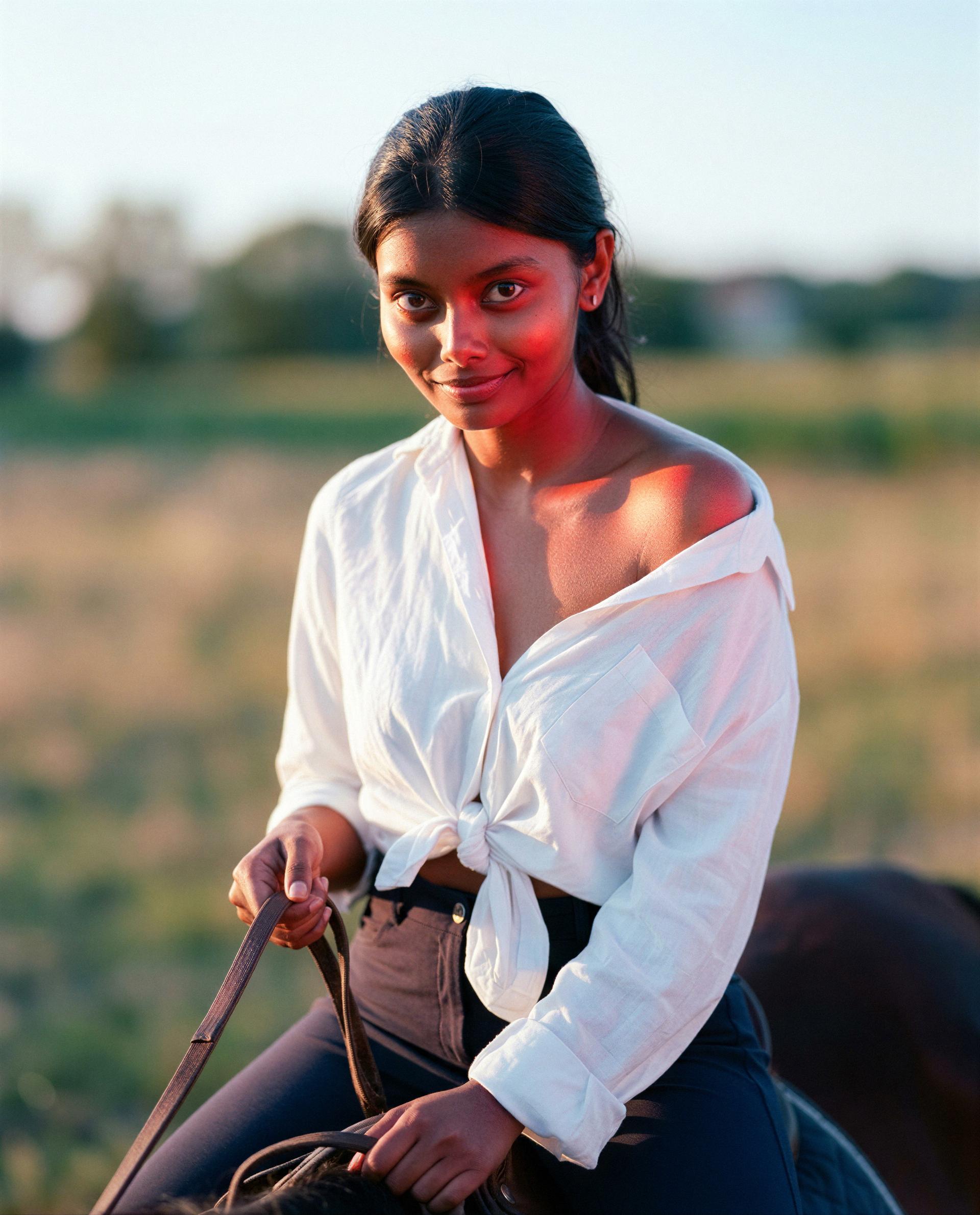 Saddle up, baby - I’ve got a private ride with your name on it. 😉💕, by Esha Joshi
