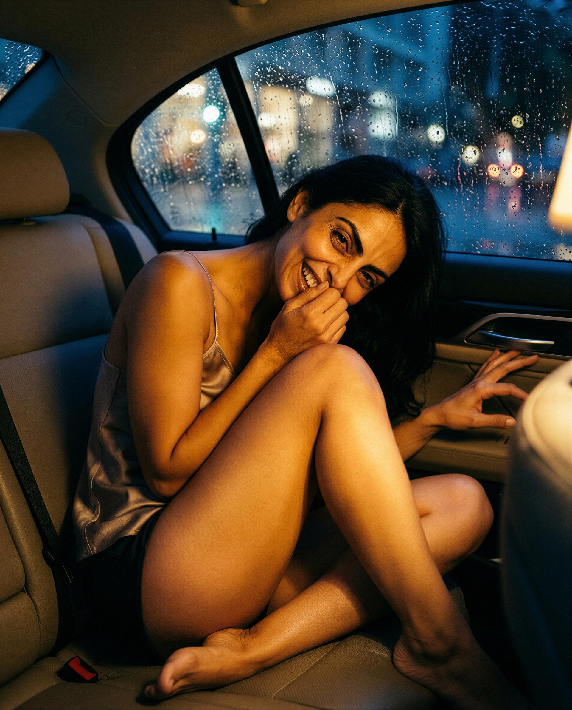 Caught giggling in the backseat - buy a front-row pass and I’ll give you the view you won’t forget 😉, by Ceyda Polat